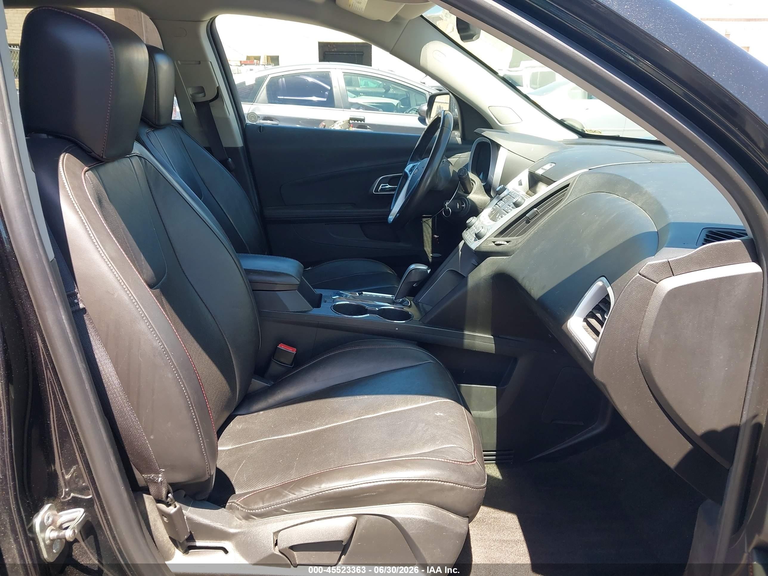 2011 Chevrolet Equinox Ltz Black vin: 2CNFLGE57B6419144
