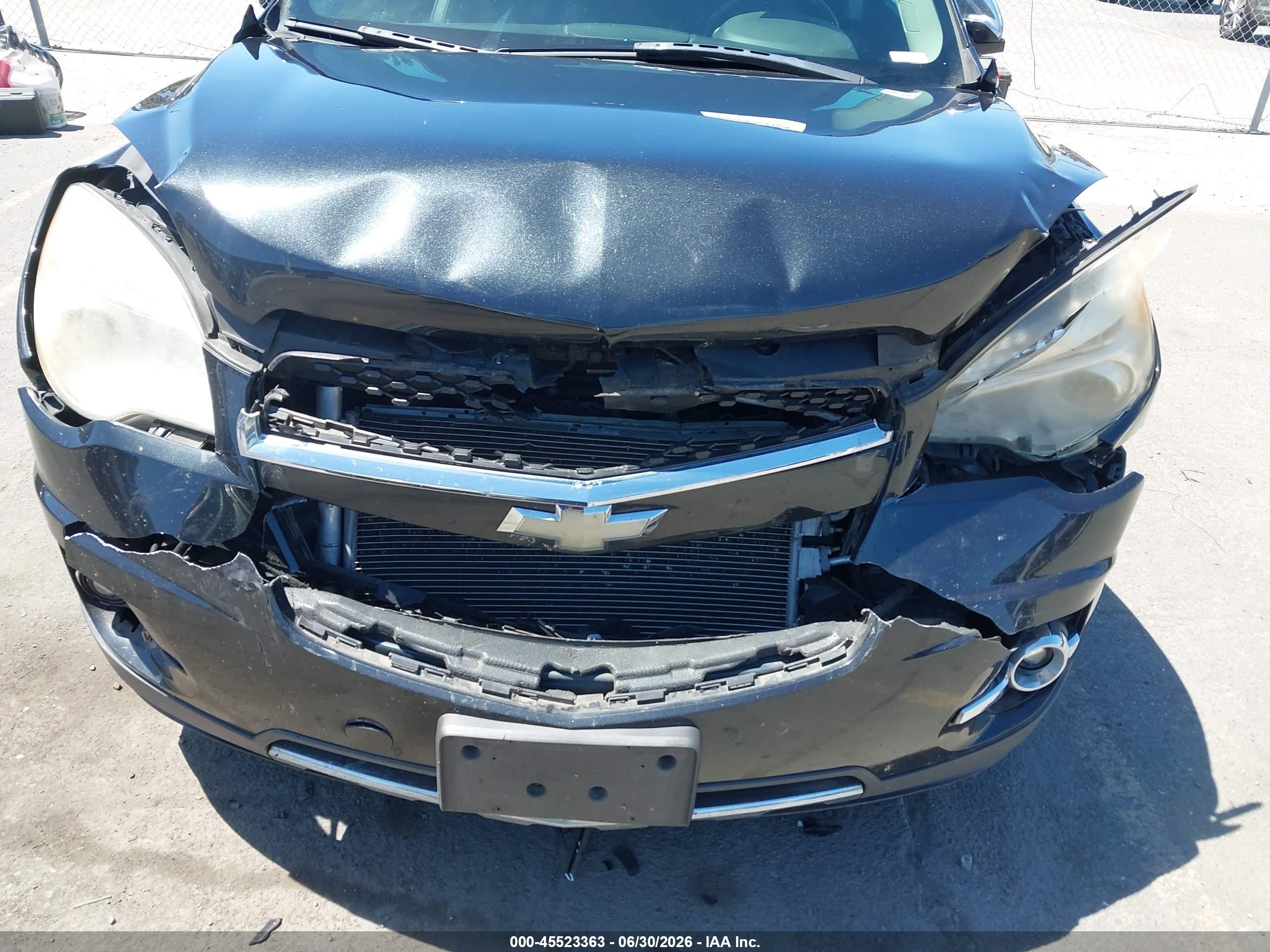 2011 Chevrolet Equinox Ltz Black vin: 2CNFLGE57B6419144
