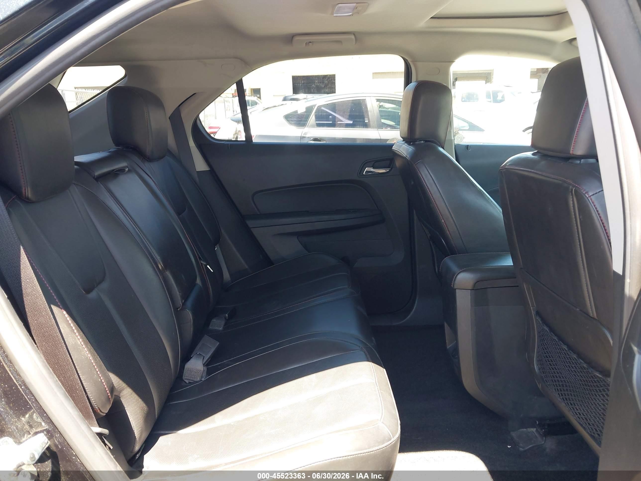 2011 Chevrolet Equinox Ltz Black vin: 2CNFLGE57B6419144