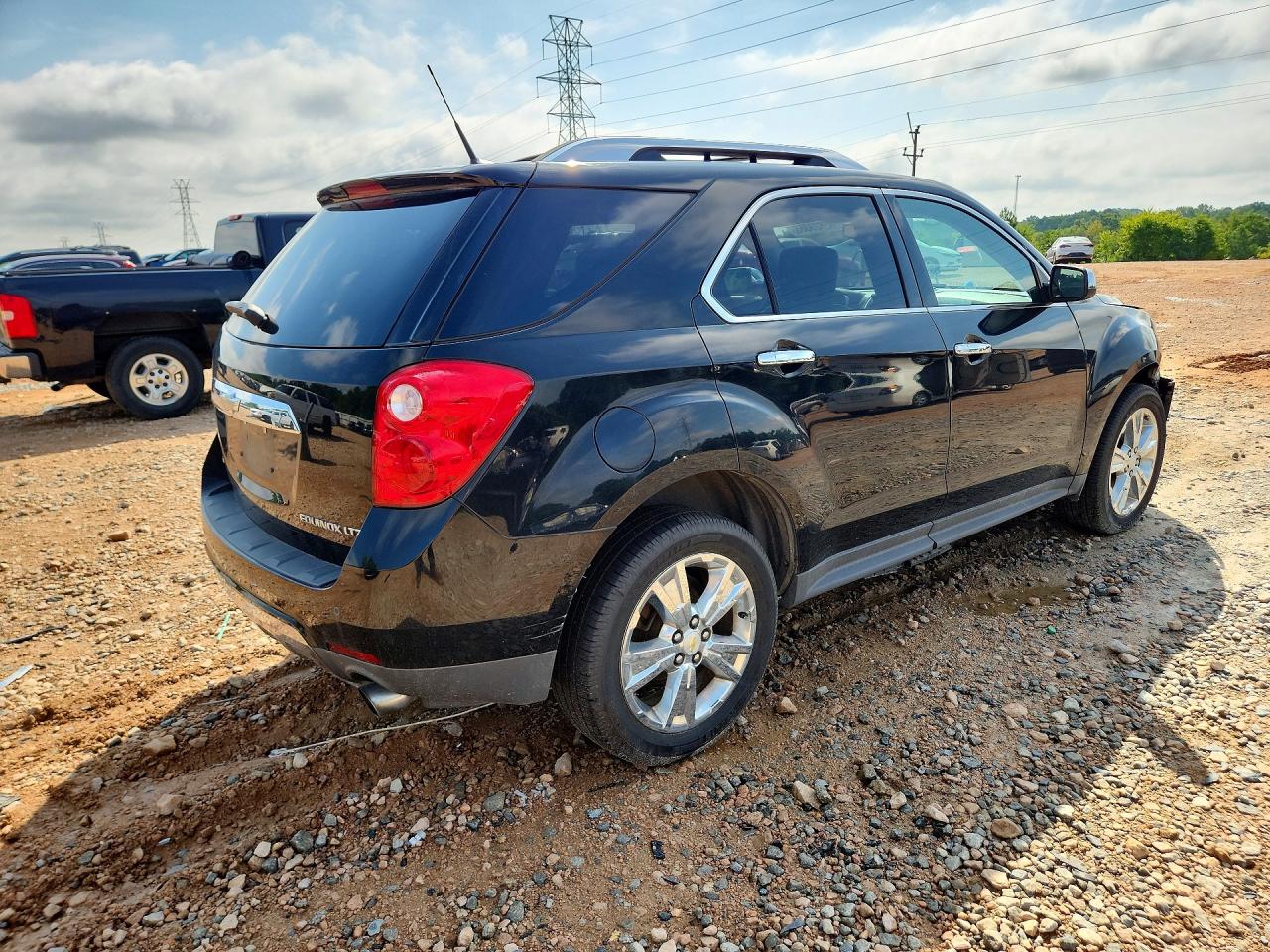 2011 Chevrolet Equinox Ltz Black vin: 2CNFLGE57B6454959