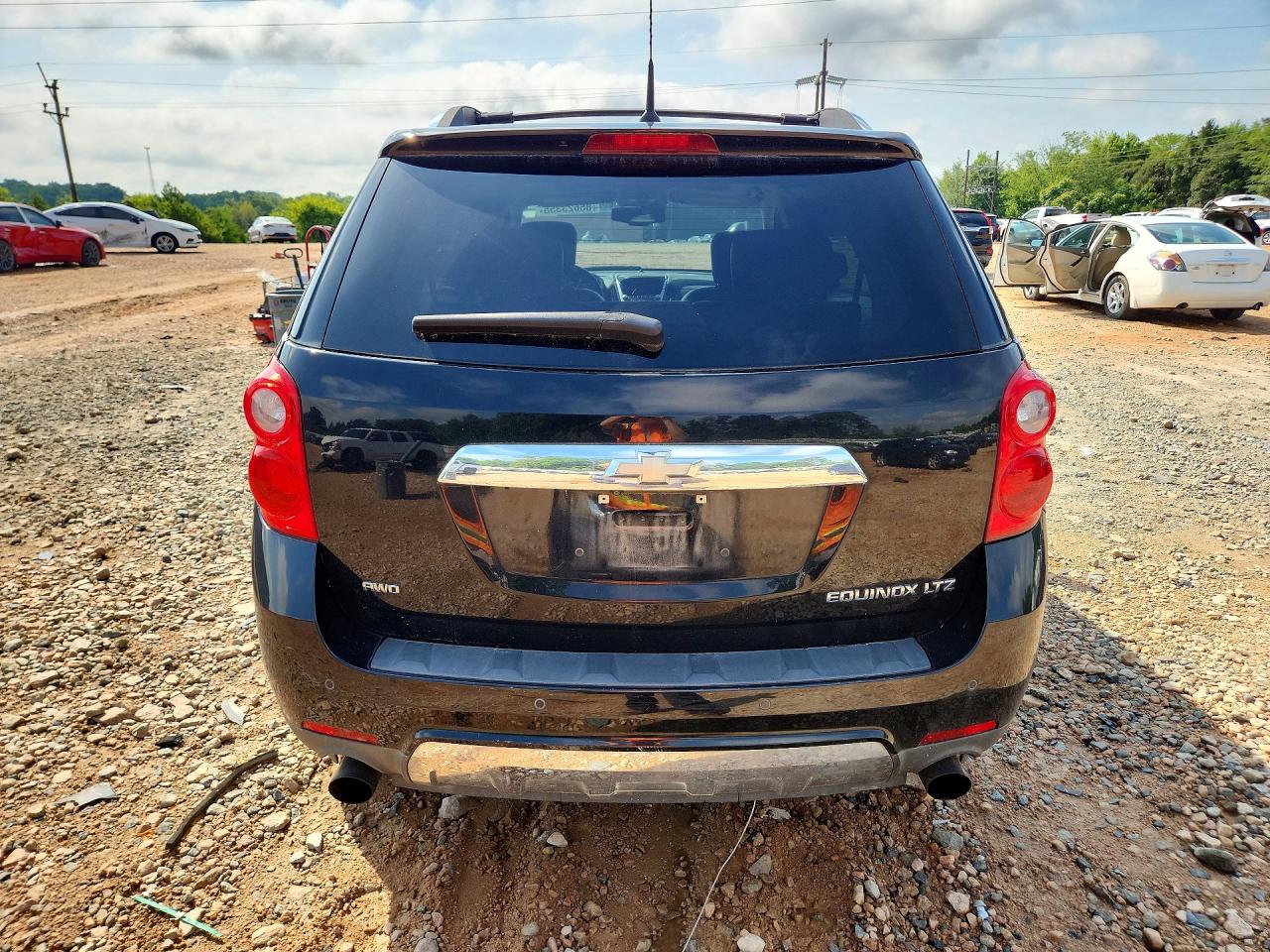 2011 Chevrolet Equinox Ltz Black vin: 2CNFLGE57B6454959