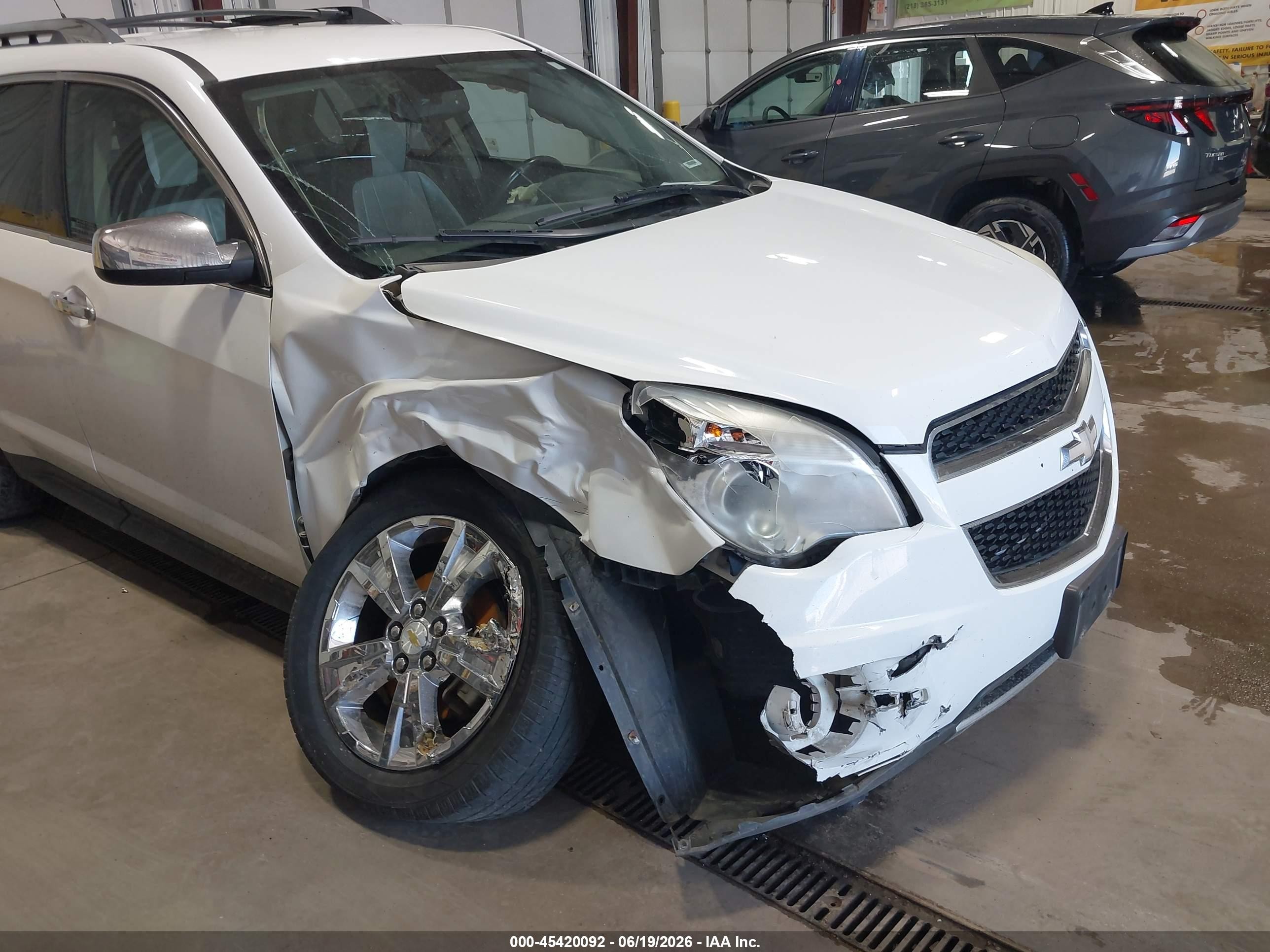 2011 Chevrolet Equinox Ltz White vin: 2CNFLGE58B6279833