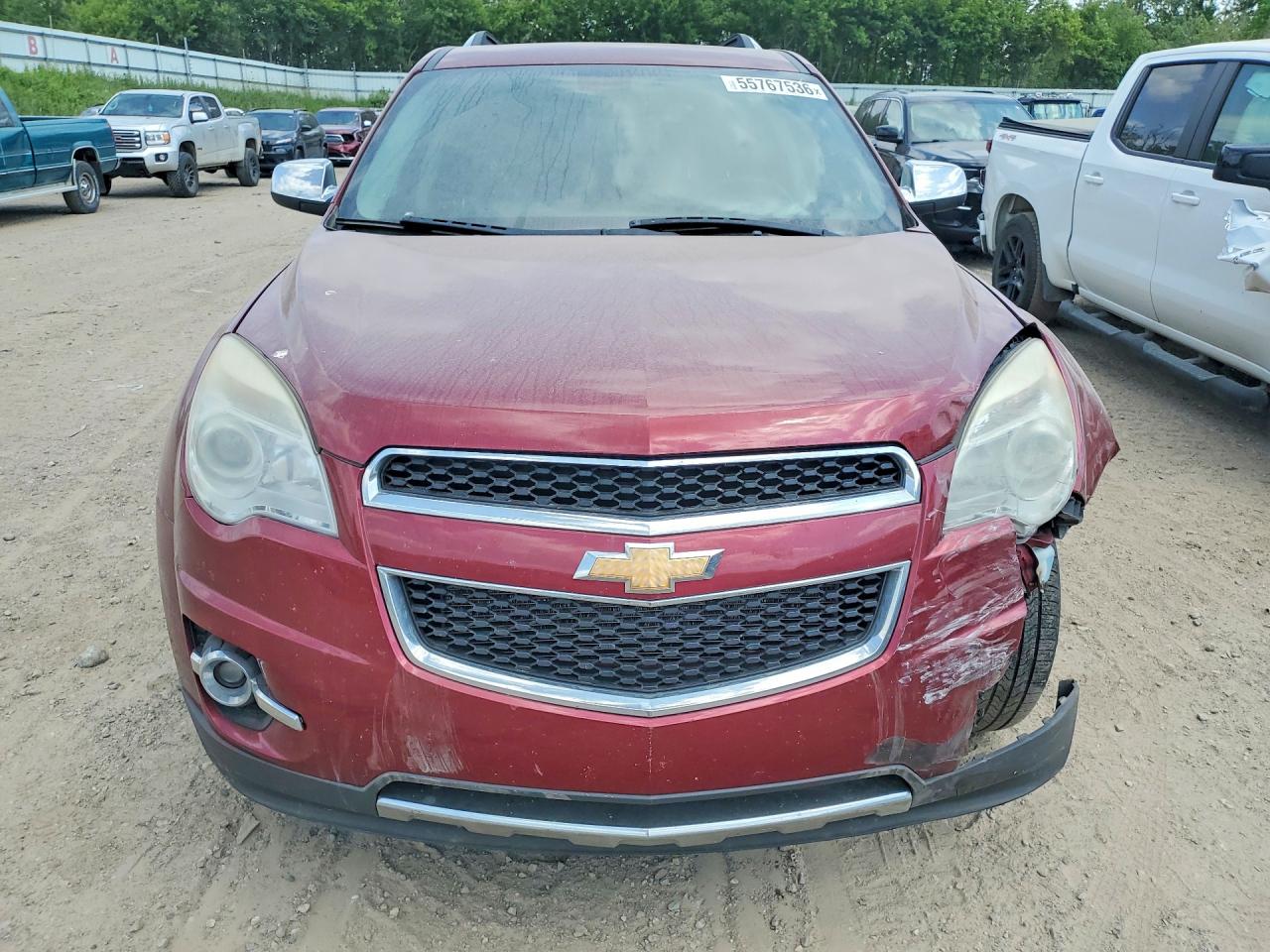 2011 Chevrolet Equinox Ltz Burgundy vin: 2CNFLGE58B6334992
