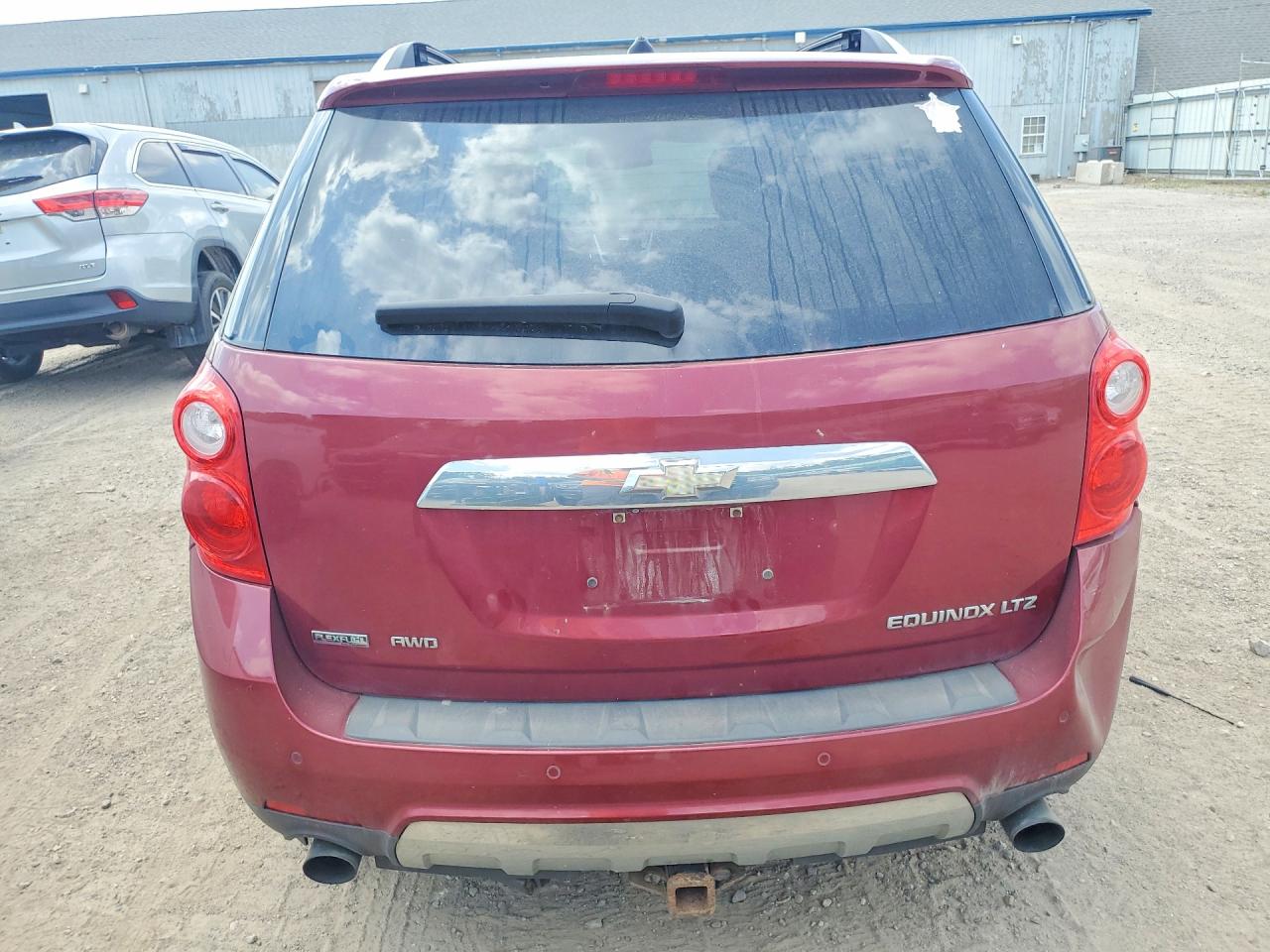 2011 Chevrolet Equinox Ltz Burgundy vin: 2CNFLGE58B6334992
