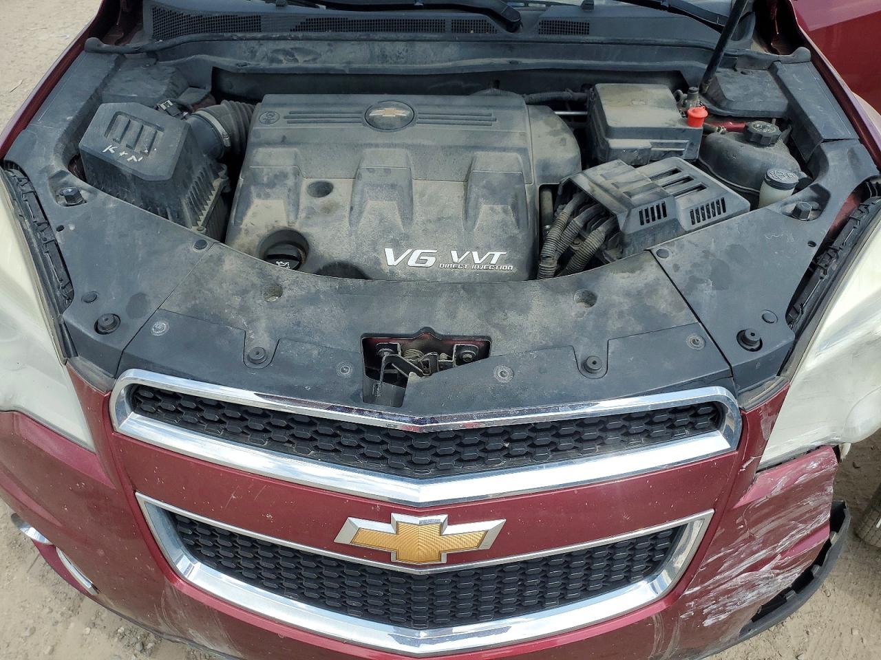 2011 Chevrolet Equinox Ltz Burgundy vin: 2CNFLGE58B6334992