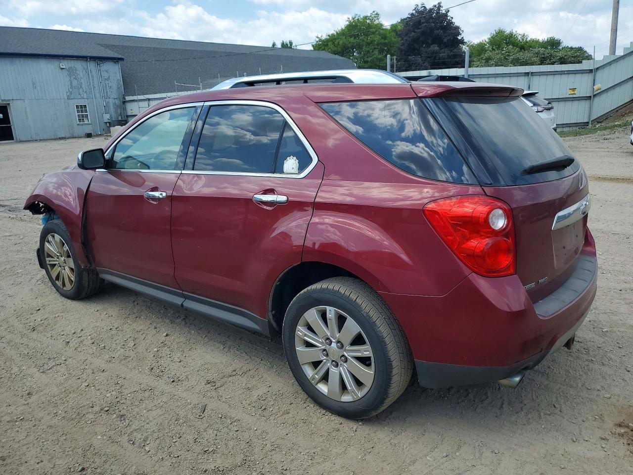 2011 Chevrolet Equinox Ltz Burgundy vin: 2CNFLGE58B6334992