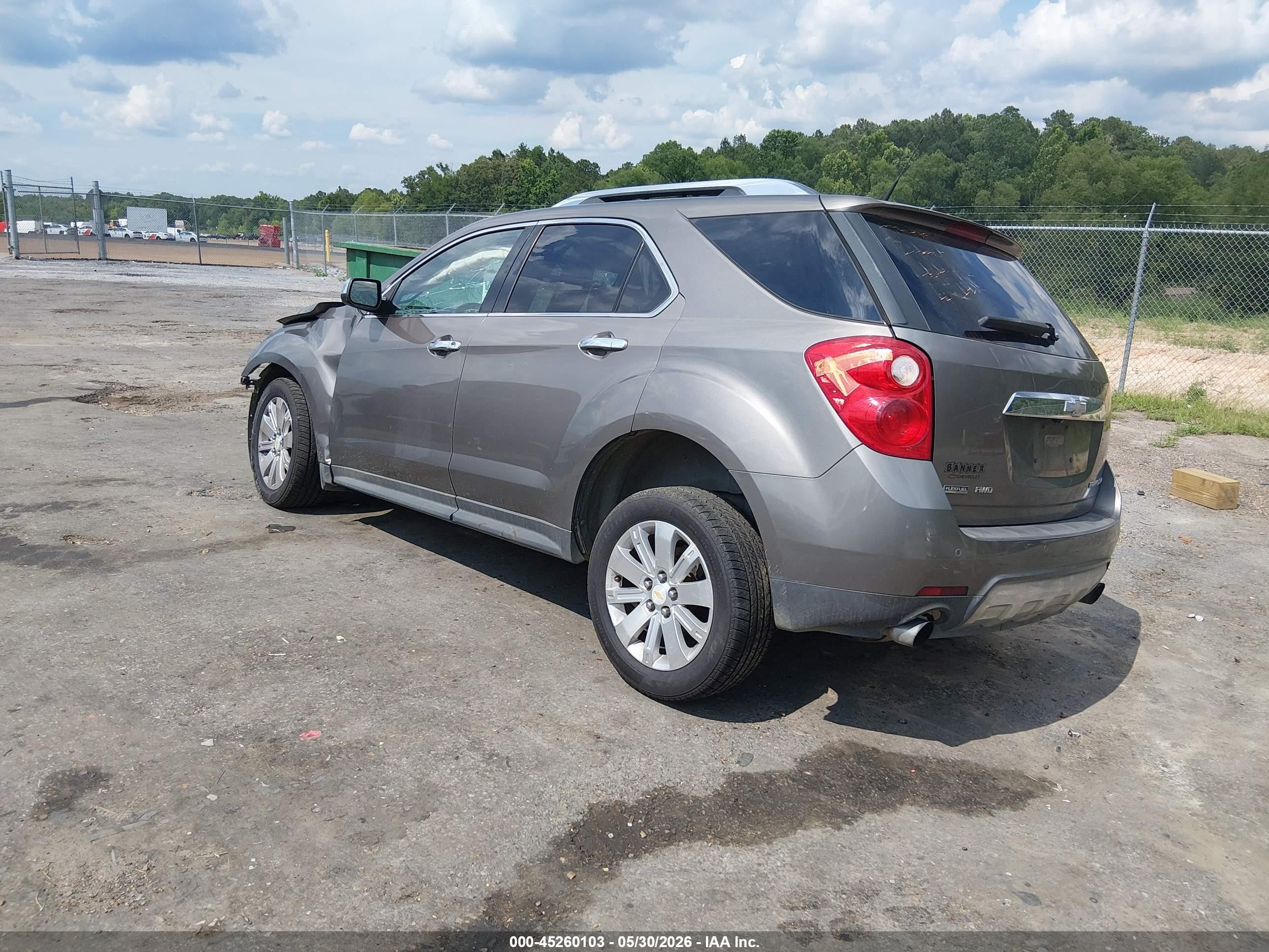2011 Chevrolet Equinox Ltz Beige vin: 2CNFLGE59B6288251
