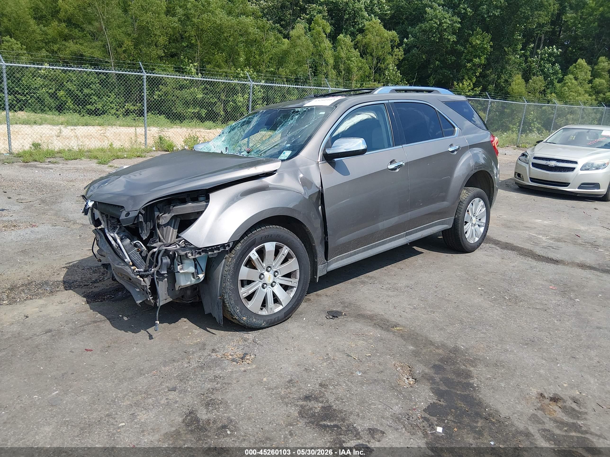 2011 Chevrolet Equinox Ltz Beige vin: 2CNFLGE59B6288251