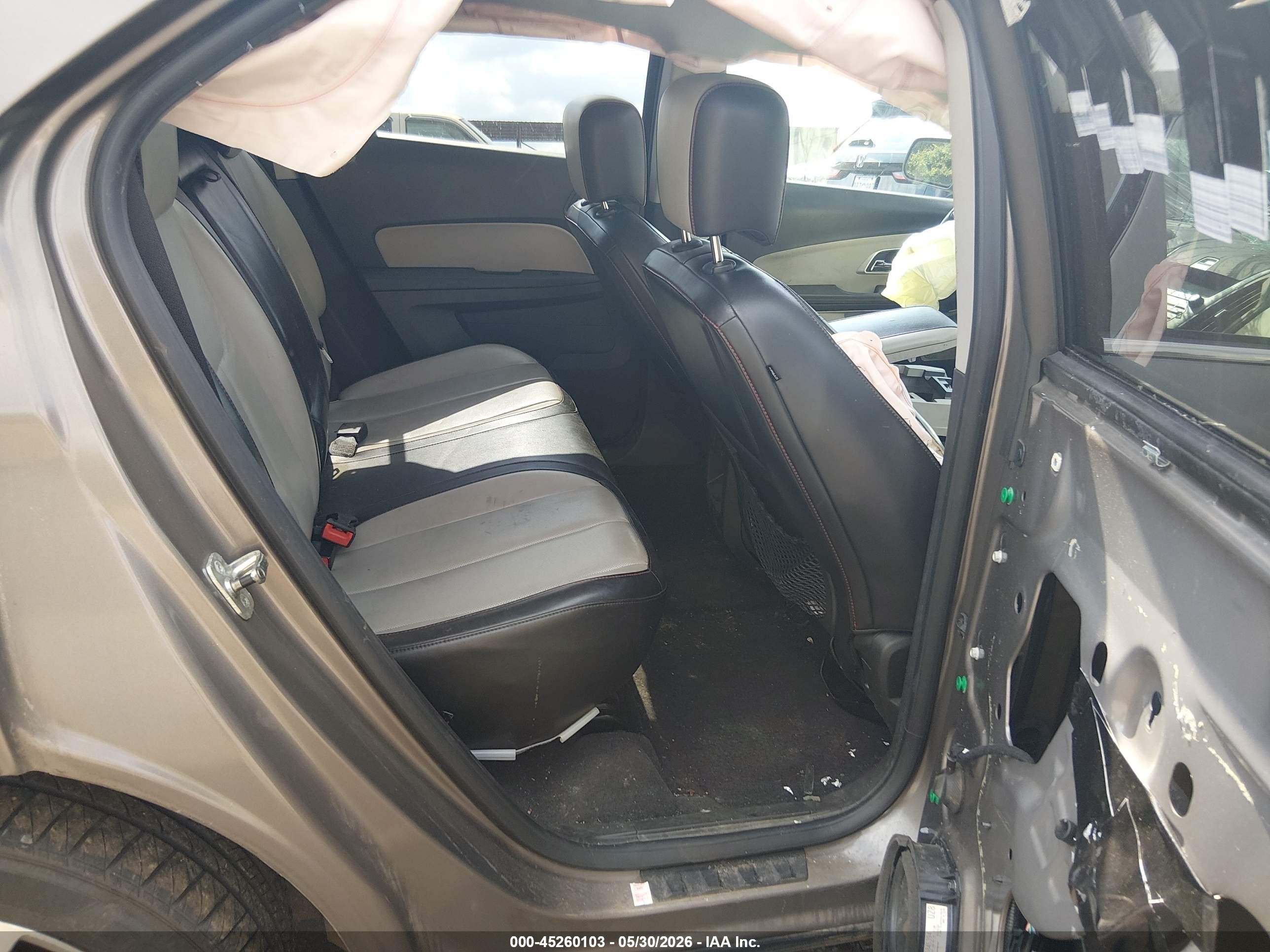 2011 Chevrolet Equinox Ltz Beige vin: 2CNFLGE59B6288251