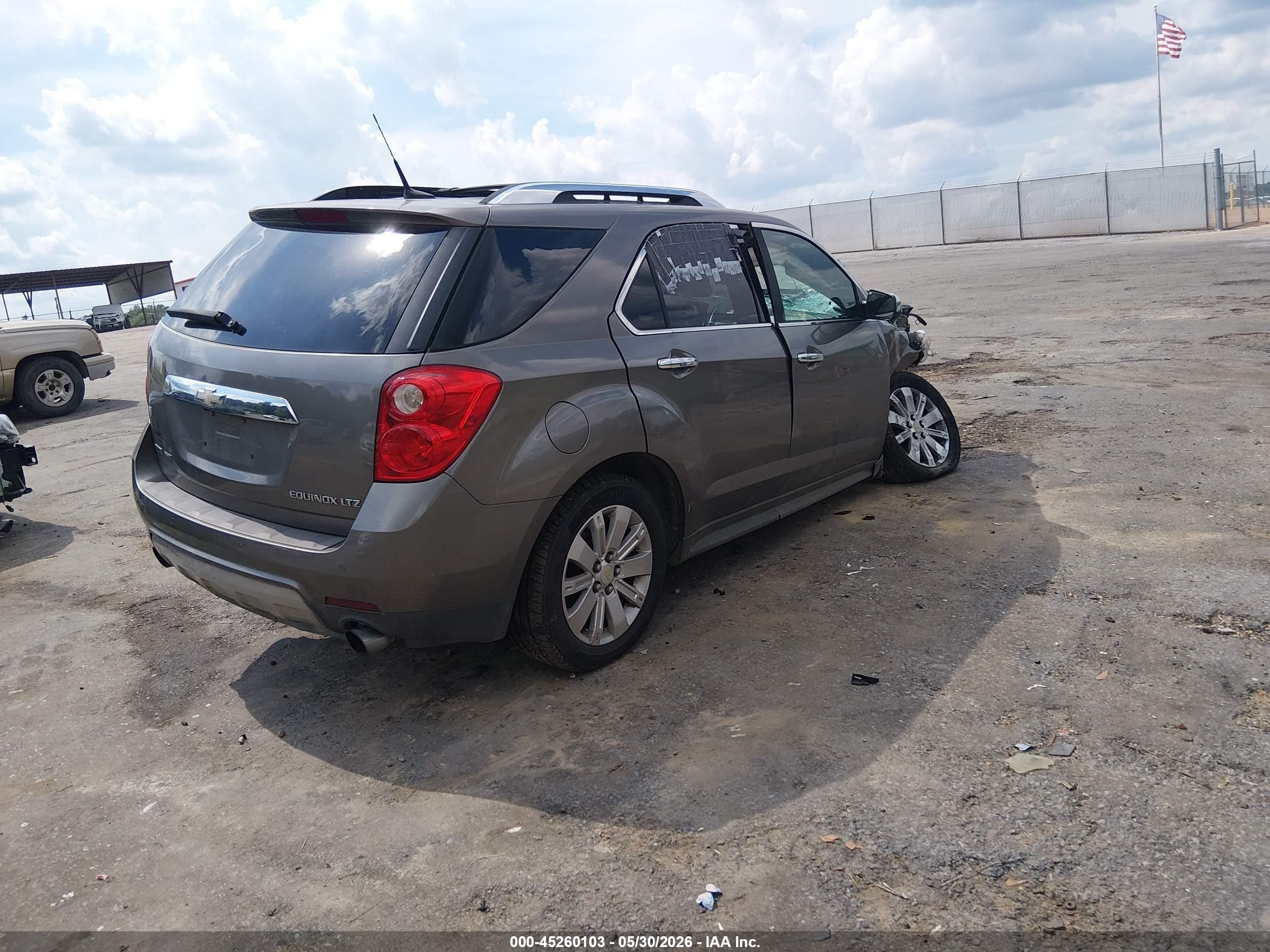 2011 Chevrolet Equinox Ltz Beige vin: 2CNFLGE59B6288251
