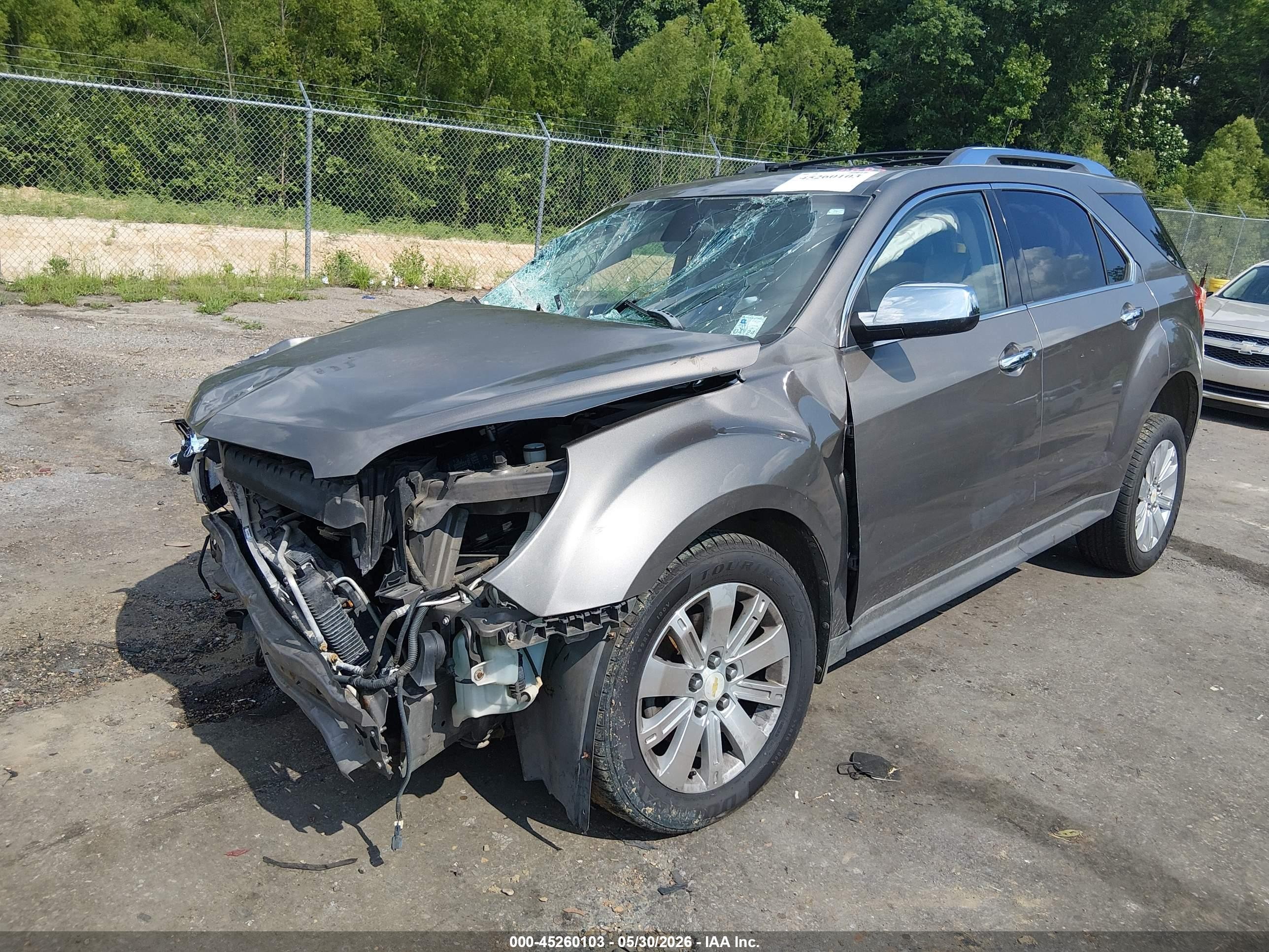 2011 Chevrolet Equinox Ltz Beige vin: 2CNFLGE59B6288251