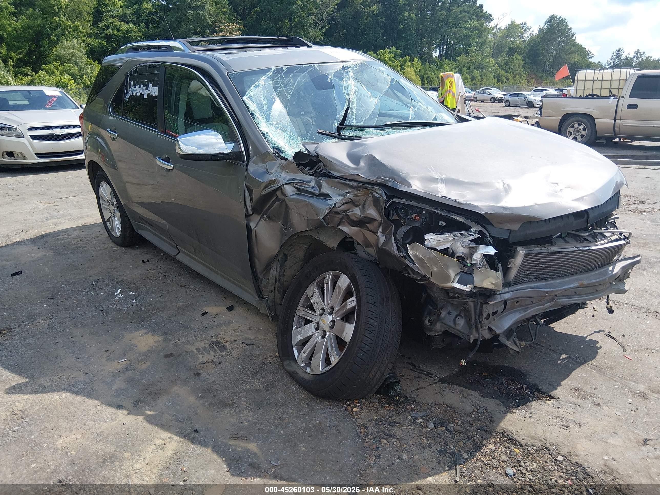 2011 Chevrolet Equinox Ltz Beige vin: 2CNFLGE59B6288251