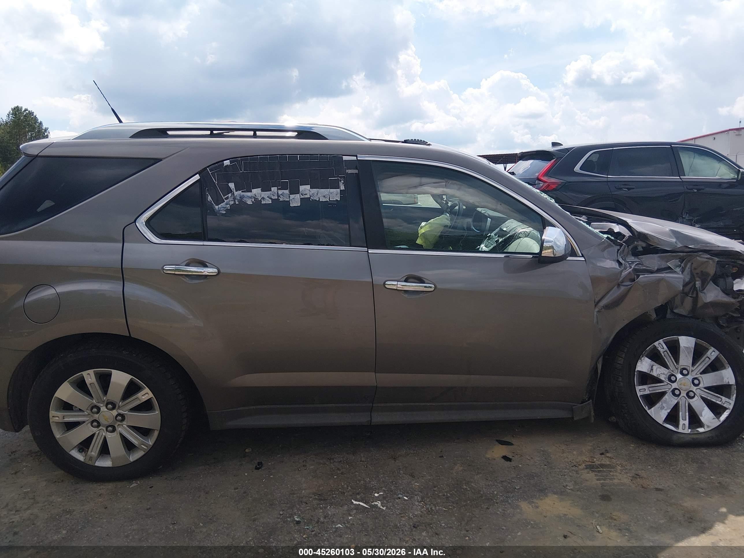 2011 Chevrolet Equinox Ltz Beige vin: 2CNFLGE59B6288251