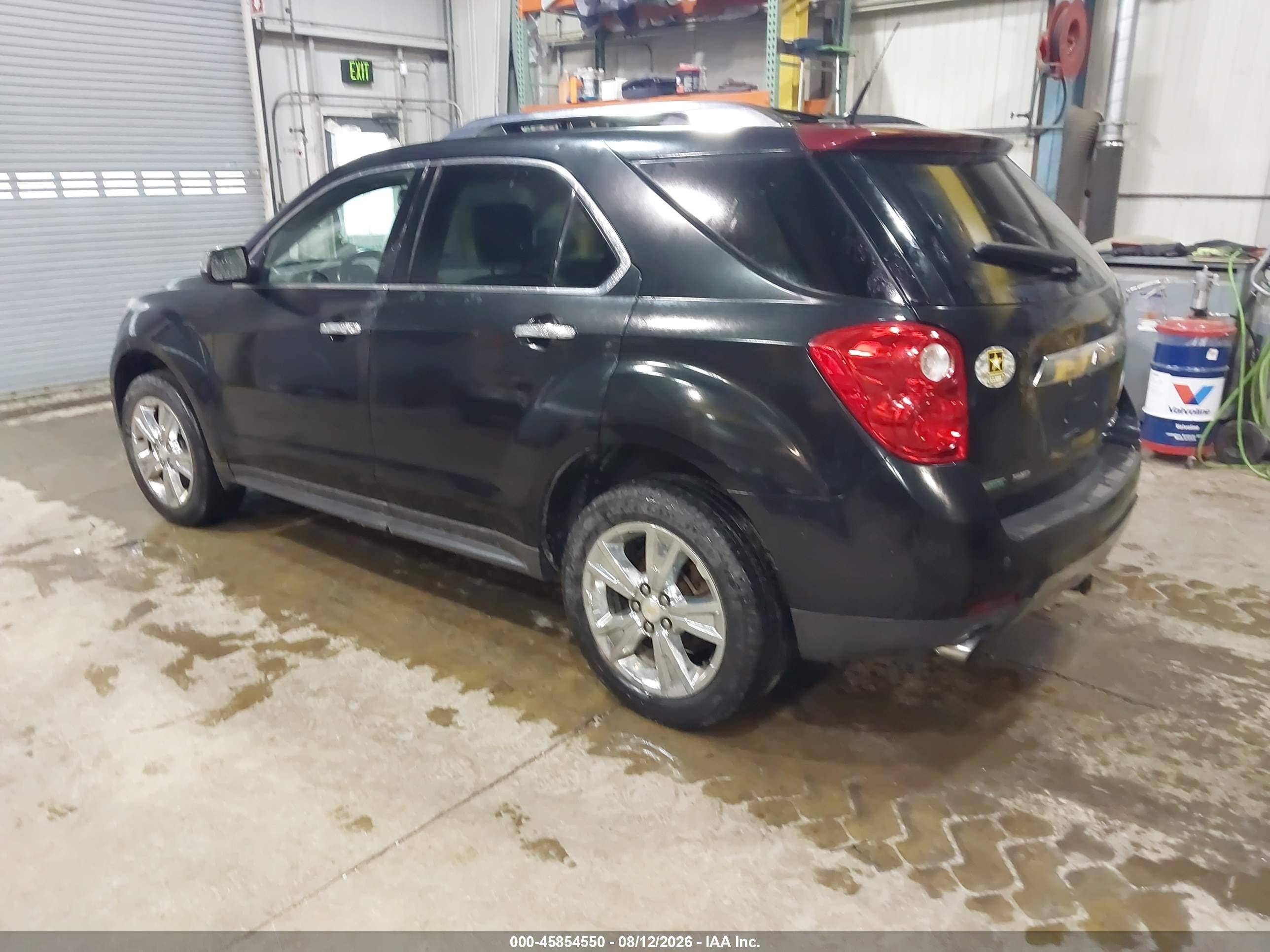 2011 Chevrolet Equinox Ltz Black vin: 2CNFLGE59B6412230