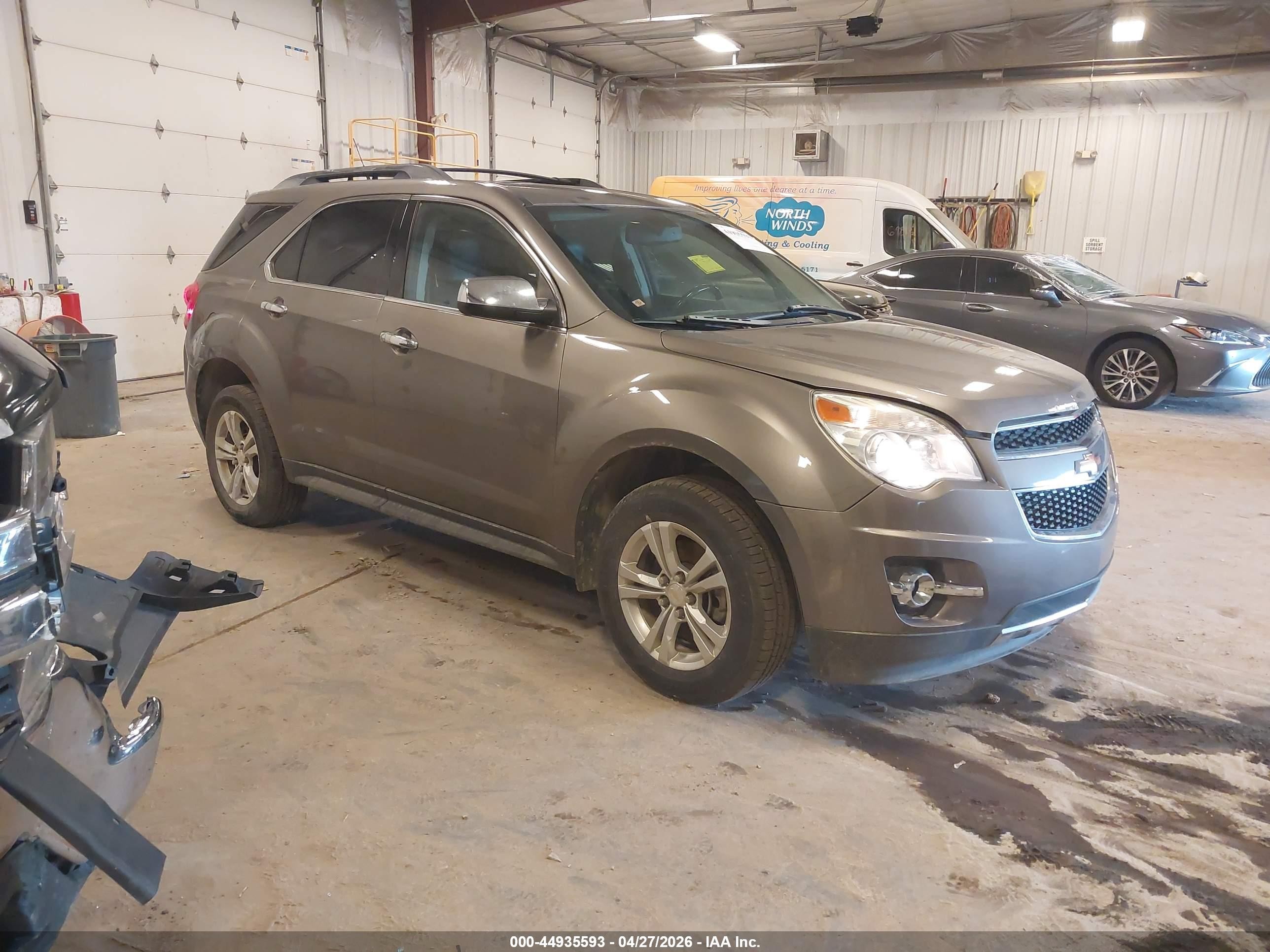 2011 Chevrolet Equinox Ltz Brown vin: 2CNFLGEC1B6428162