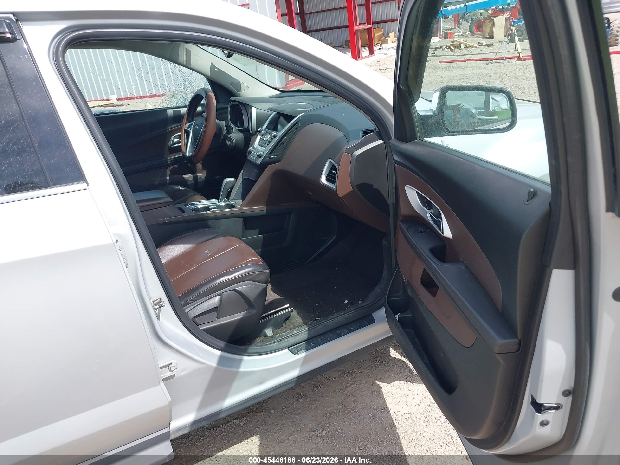 2011 Chevrolet Equinox Ltz Silver vin: 2CNFLGEC1B6456964