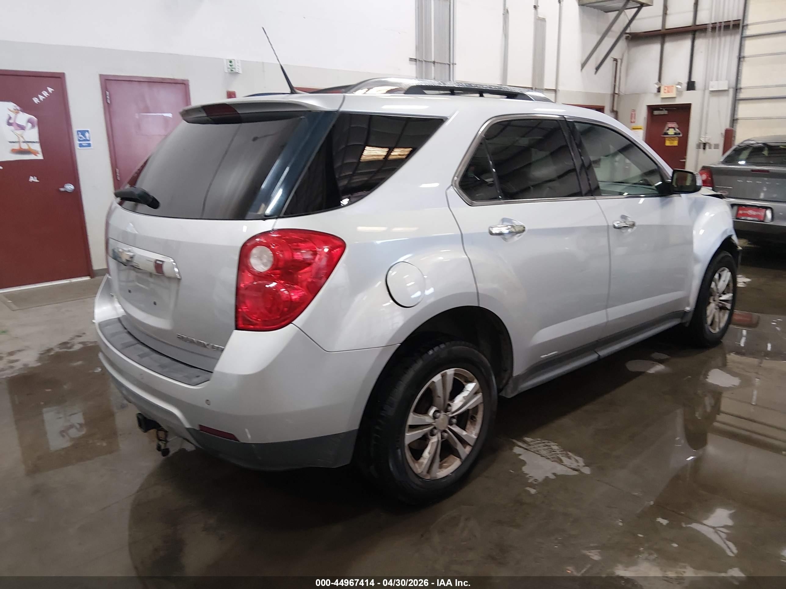 2011 Chevrolet Equinox Ltz Gray vin: 2CNFLGEC2B6351074