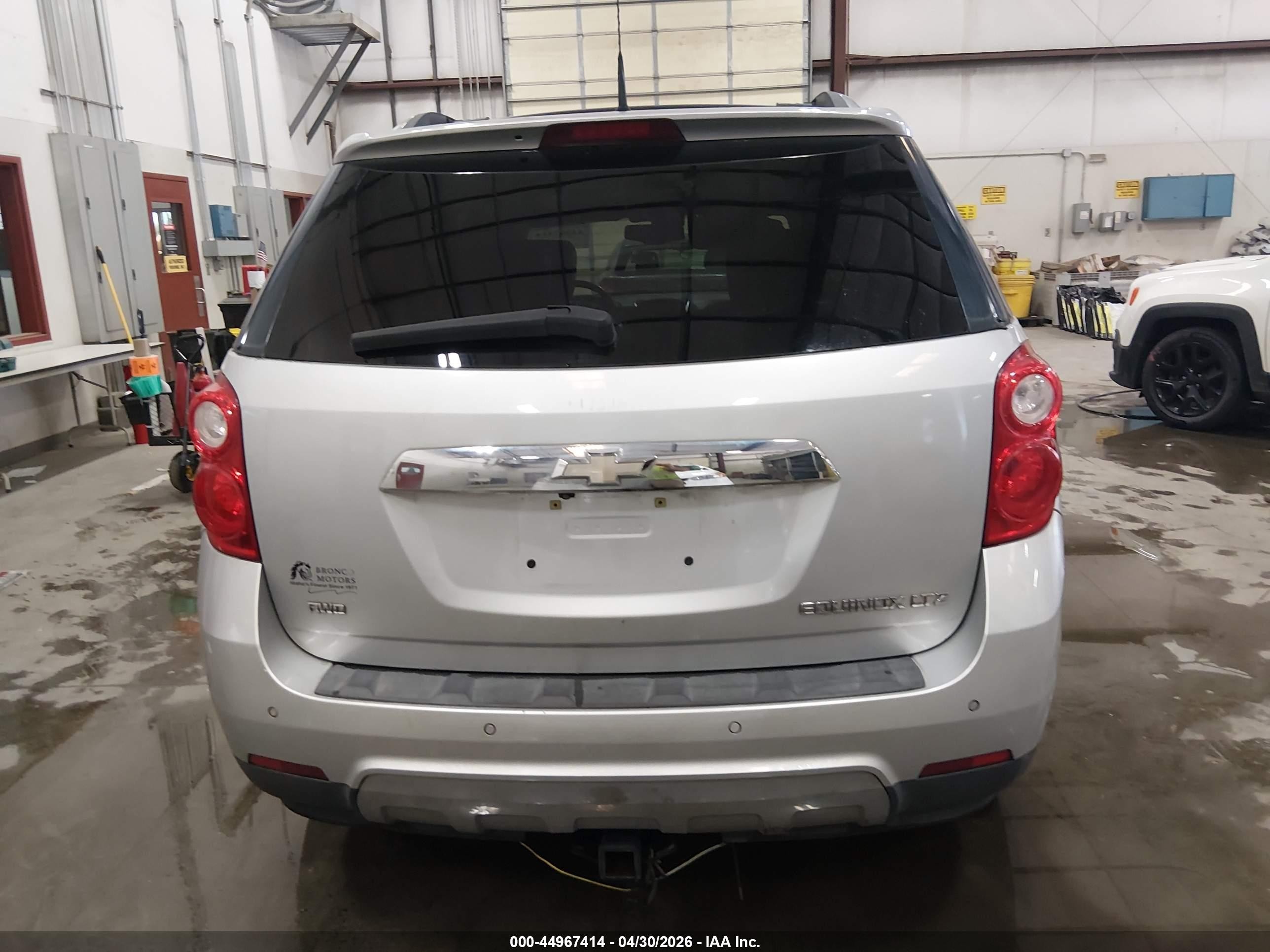 2011 Chevrolet Equinox Ltz Gray vin: 2CNFLGEC2B6351074