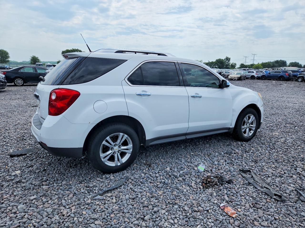 2011 Chevrolet Equinox Ltz White vin: 2CNFLGEC3B6410567