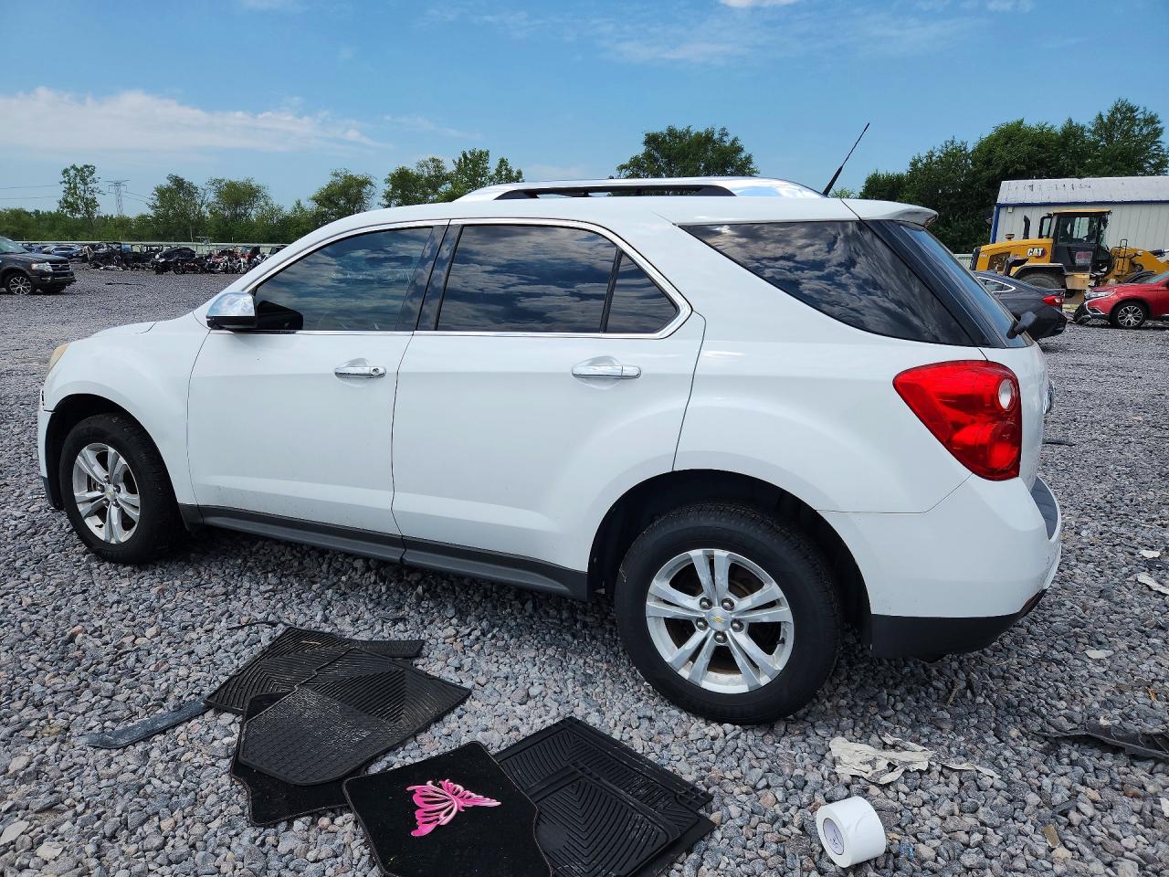 2011 Chevrolet Equinox Ltz White vin: 2CNFLGEC3B6410567