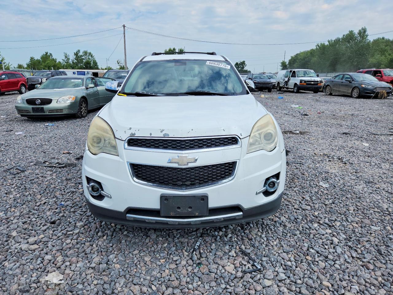 2011 Chevrolet Equinox Ltz White vin: 2CNFLGEC3B6410567