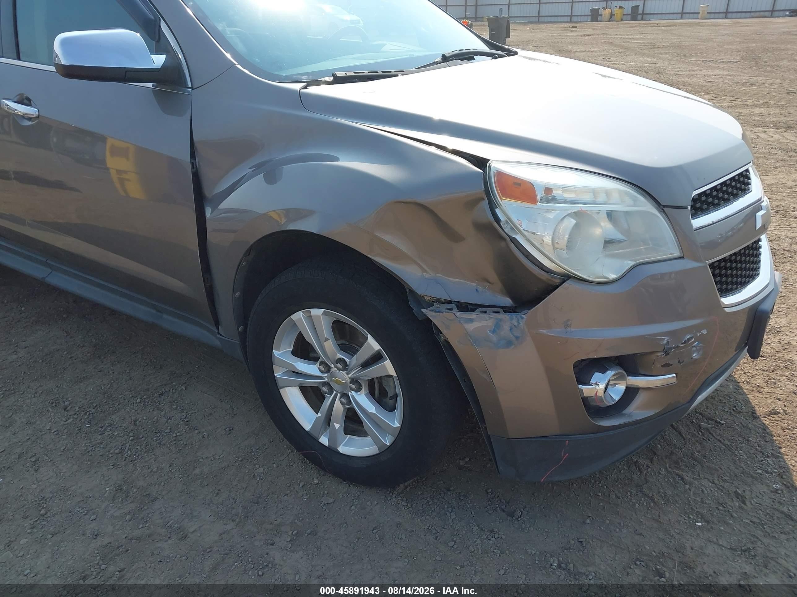 2011 Chevrolet Equinox Ltz Gray vin: 2CNFLGEC4B6394797