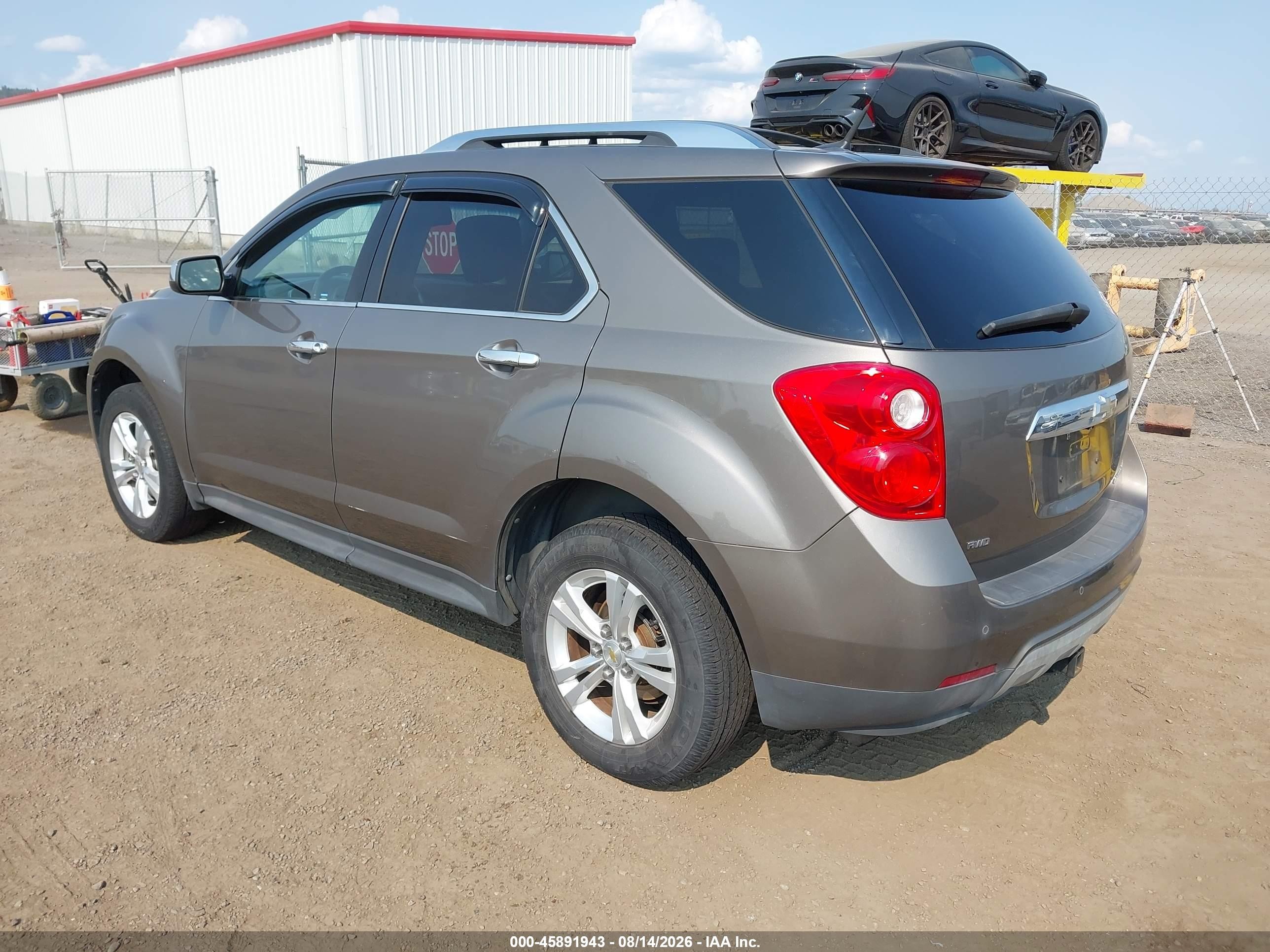 2011 Chevrolet Equinox Ltz Gray vin: 2CNFLGEC4B6394797