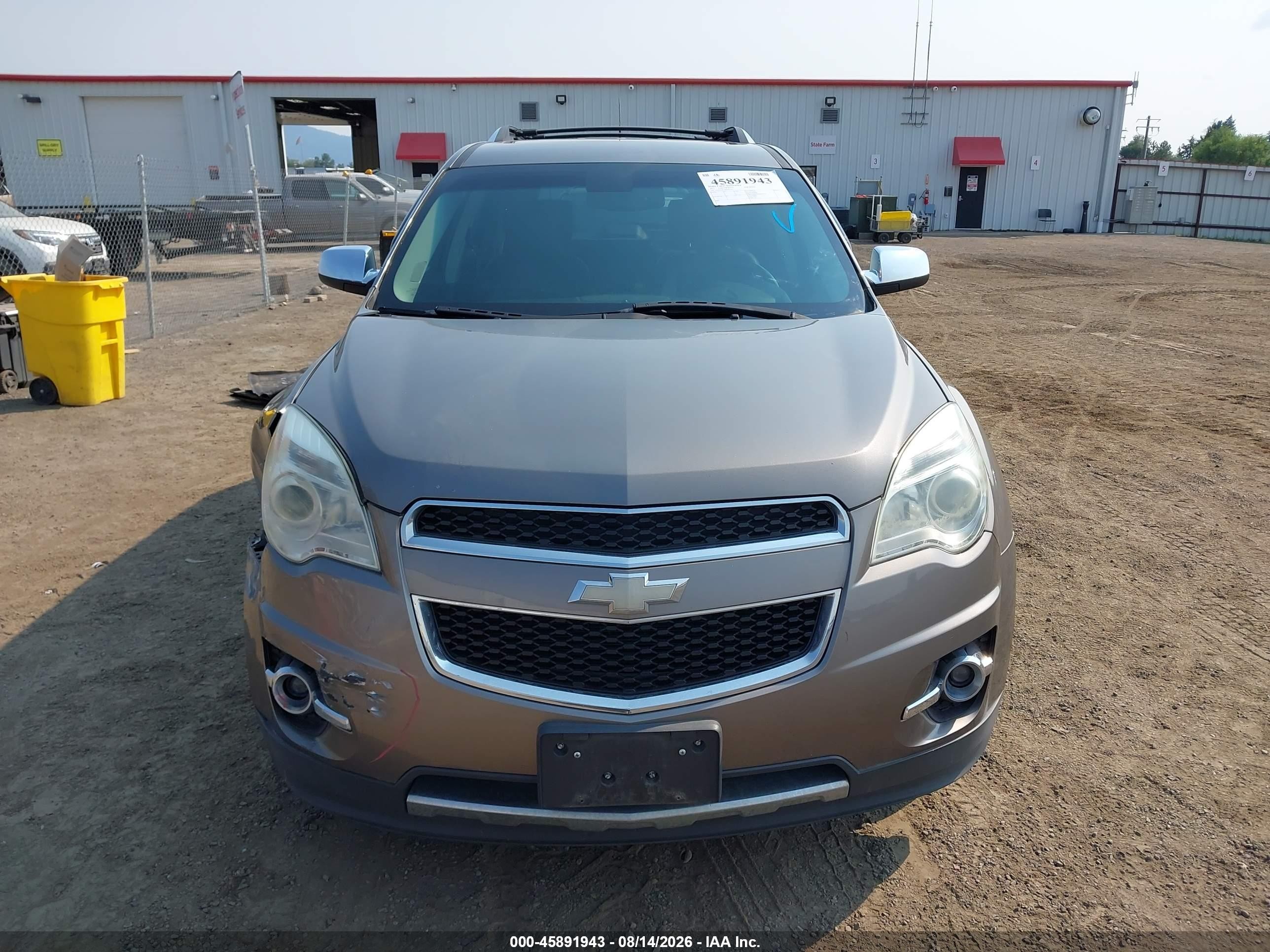 2011 Chevrolet Equinox Ltz Gray vin: 2CNFLGEC4B6394797