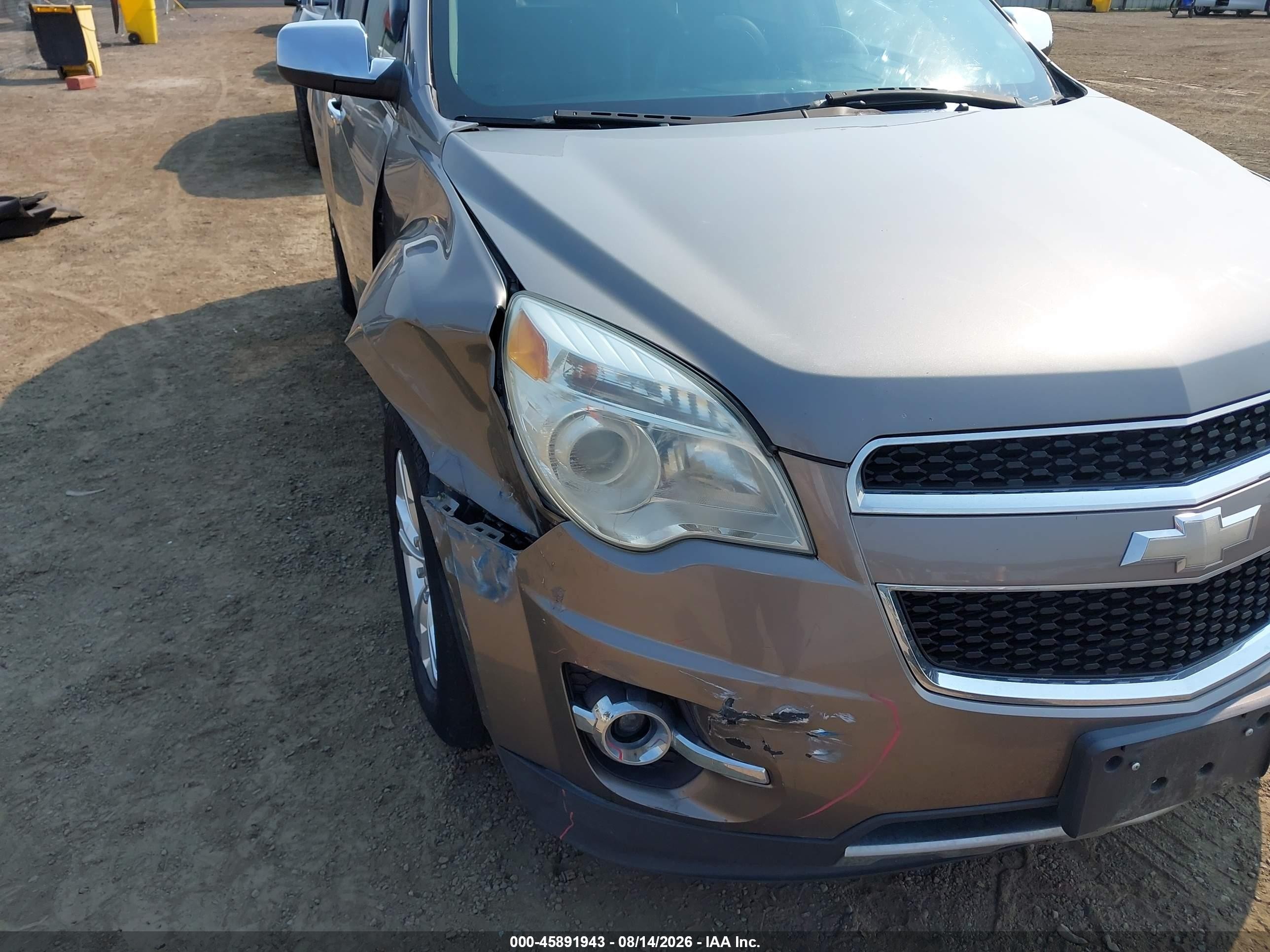 2011 Chevrolet Equinox Ltz Gray vin: 2CNFLGEC4B6394797