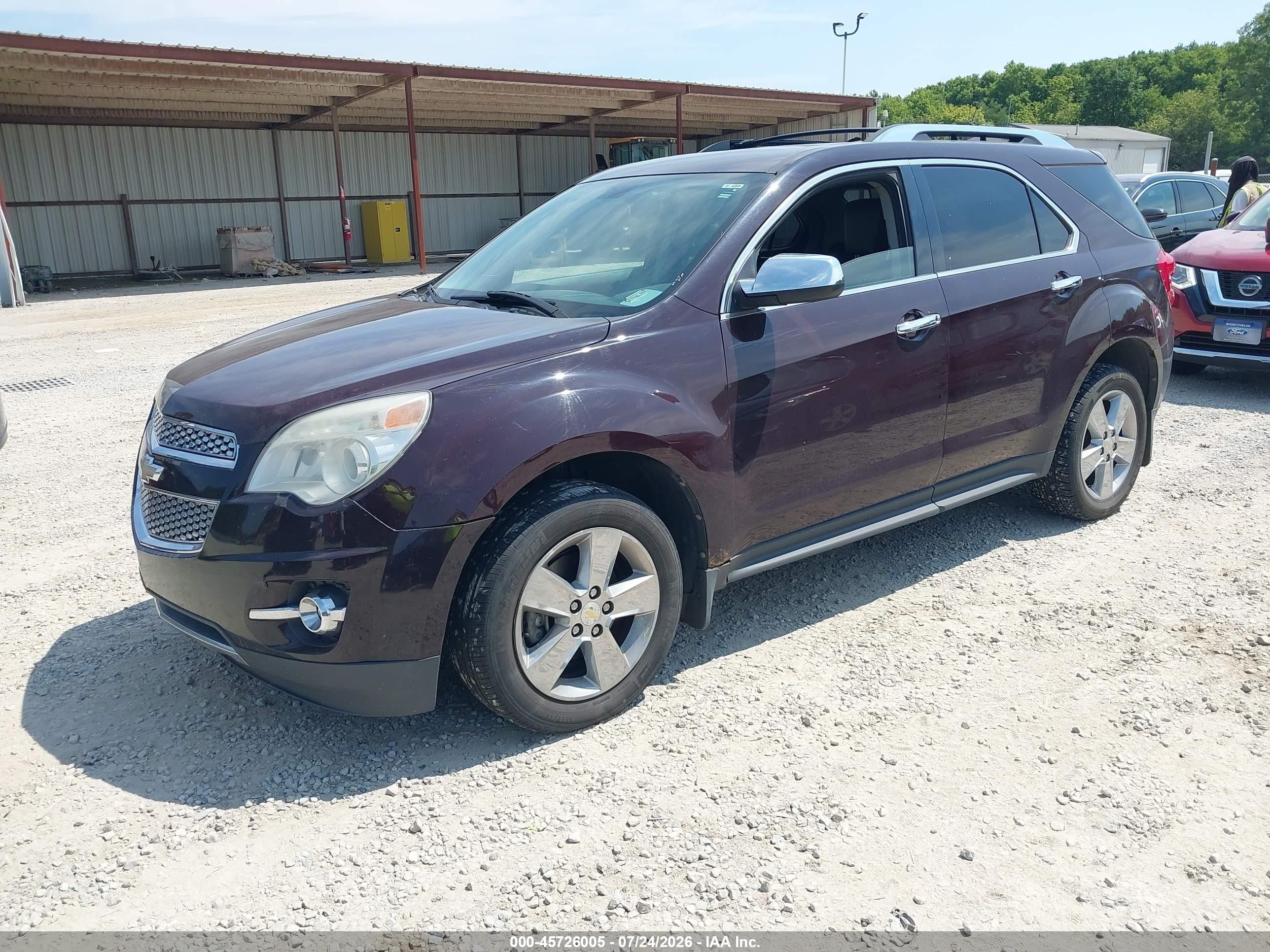 2011 Chevrolet Equinox Ltz Maroon vin: 2CNFLGEC6B6465742