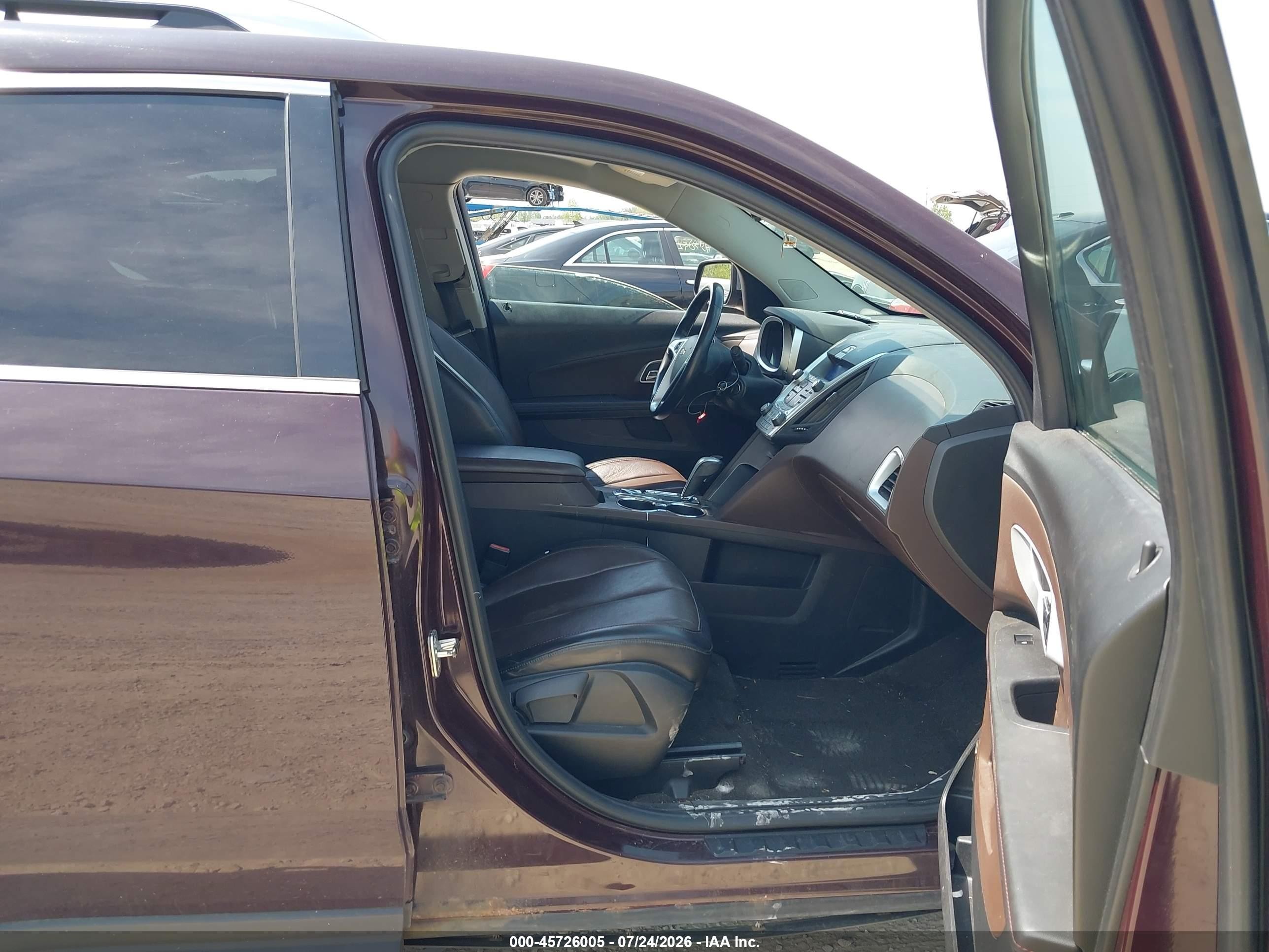 2011 Chevrolet Equinox Ltz Maroon vin: 2CNFLGEC6B6465742