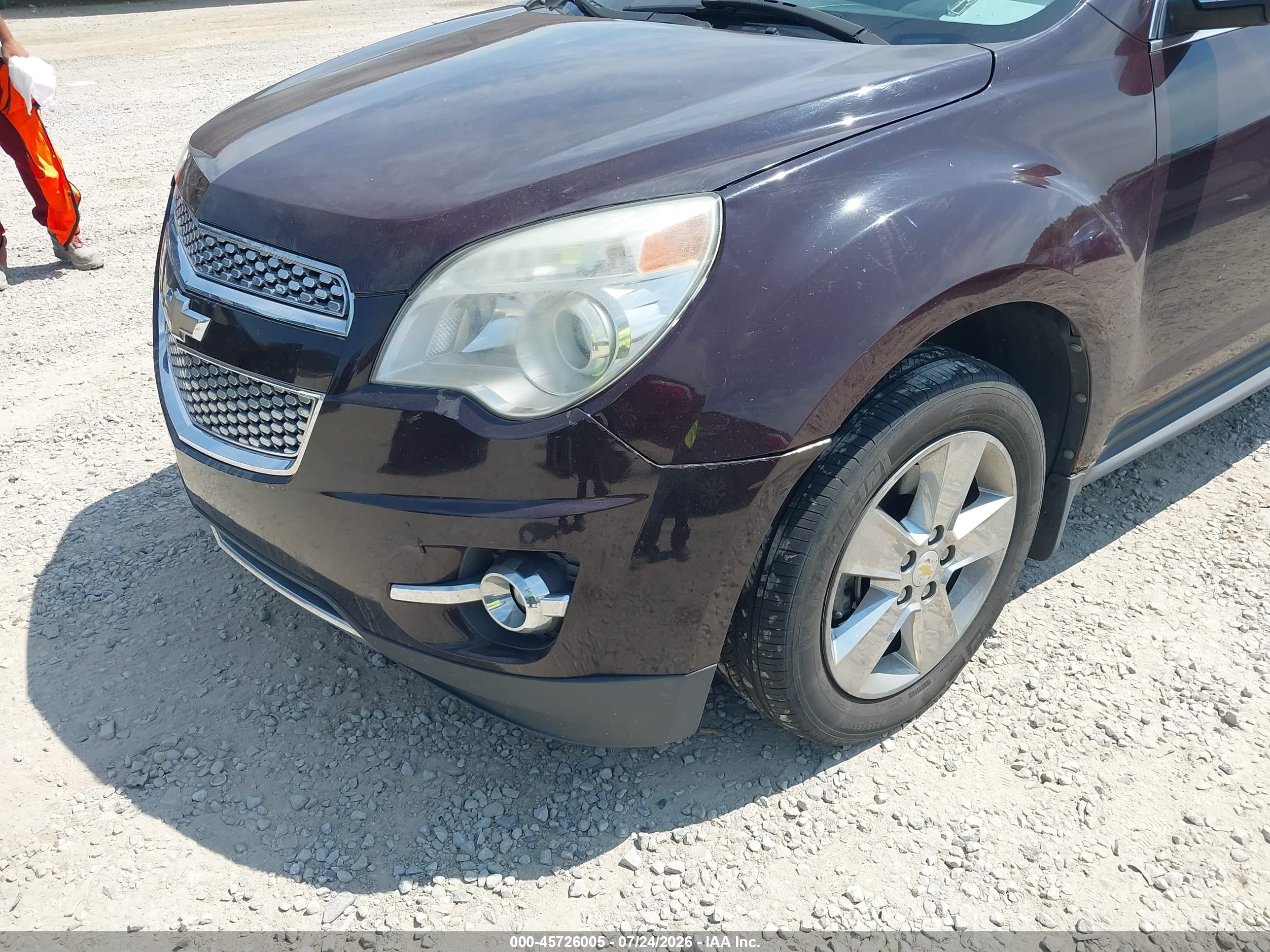 2011 Chevrolet Equinox Ltz Maroon vin: 2CNFLGEC6B6465742