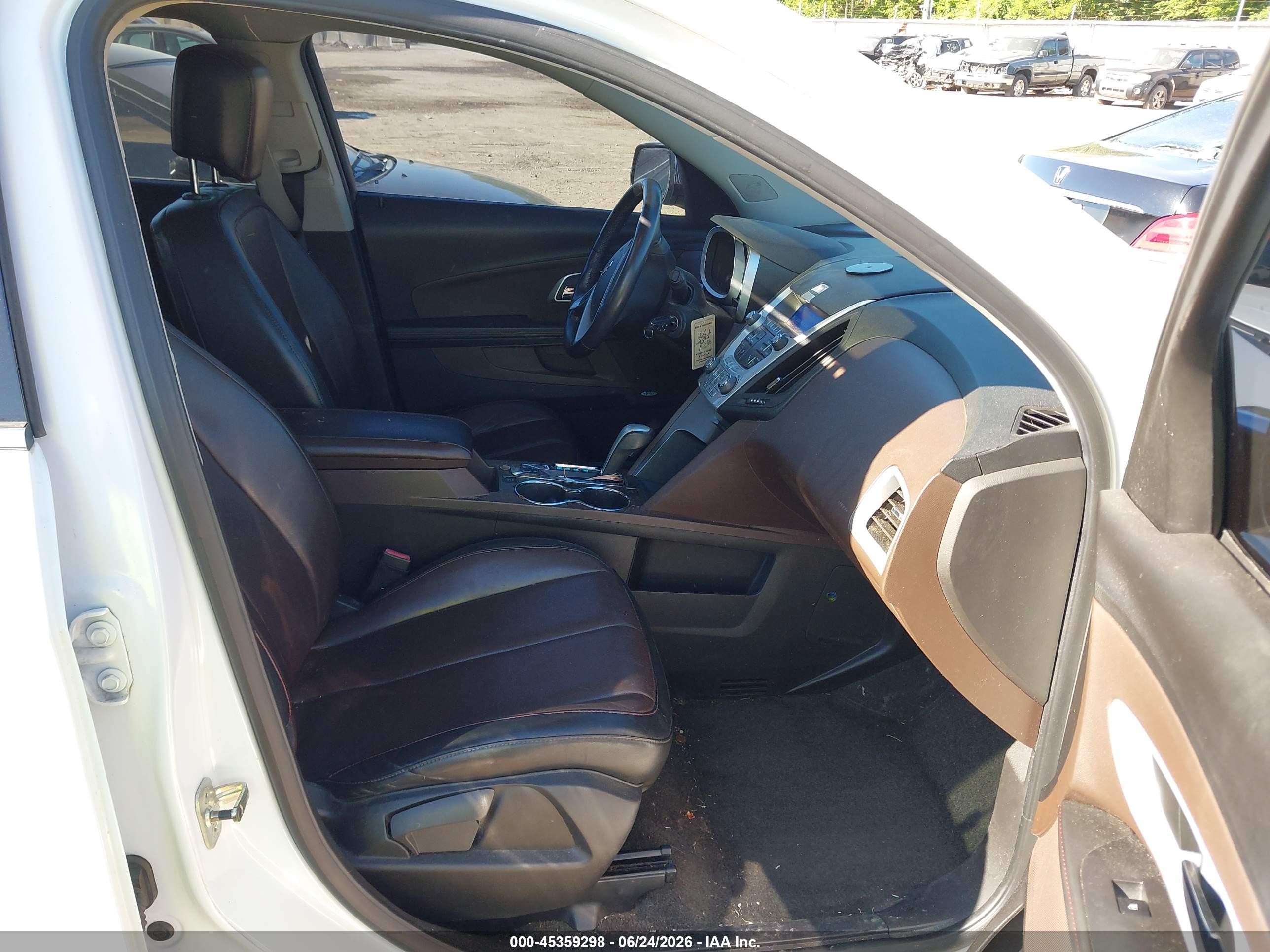 2011 Chevrolet Equinox Ltz White vin: 2CNFLGEC8B6228167