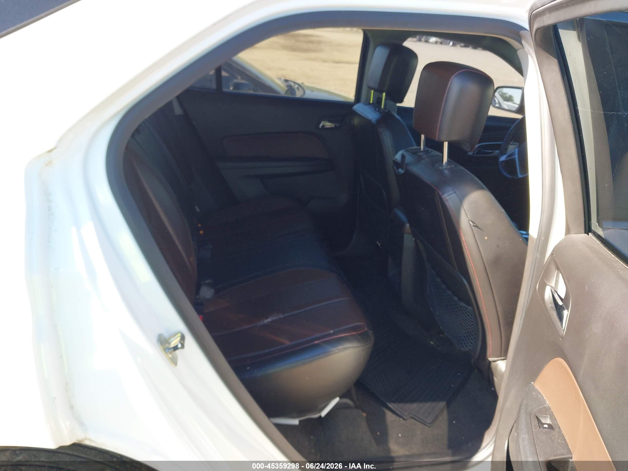 2011 Chevrolet Equinox Ltz White vin: 2CNFLGEC8B6228167