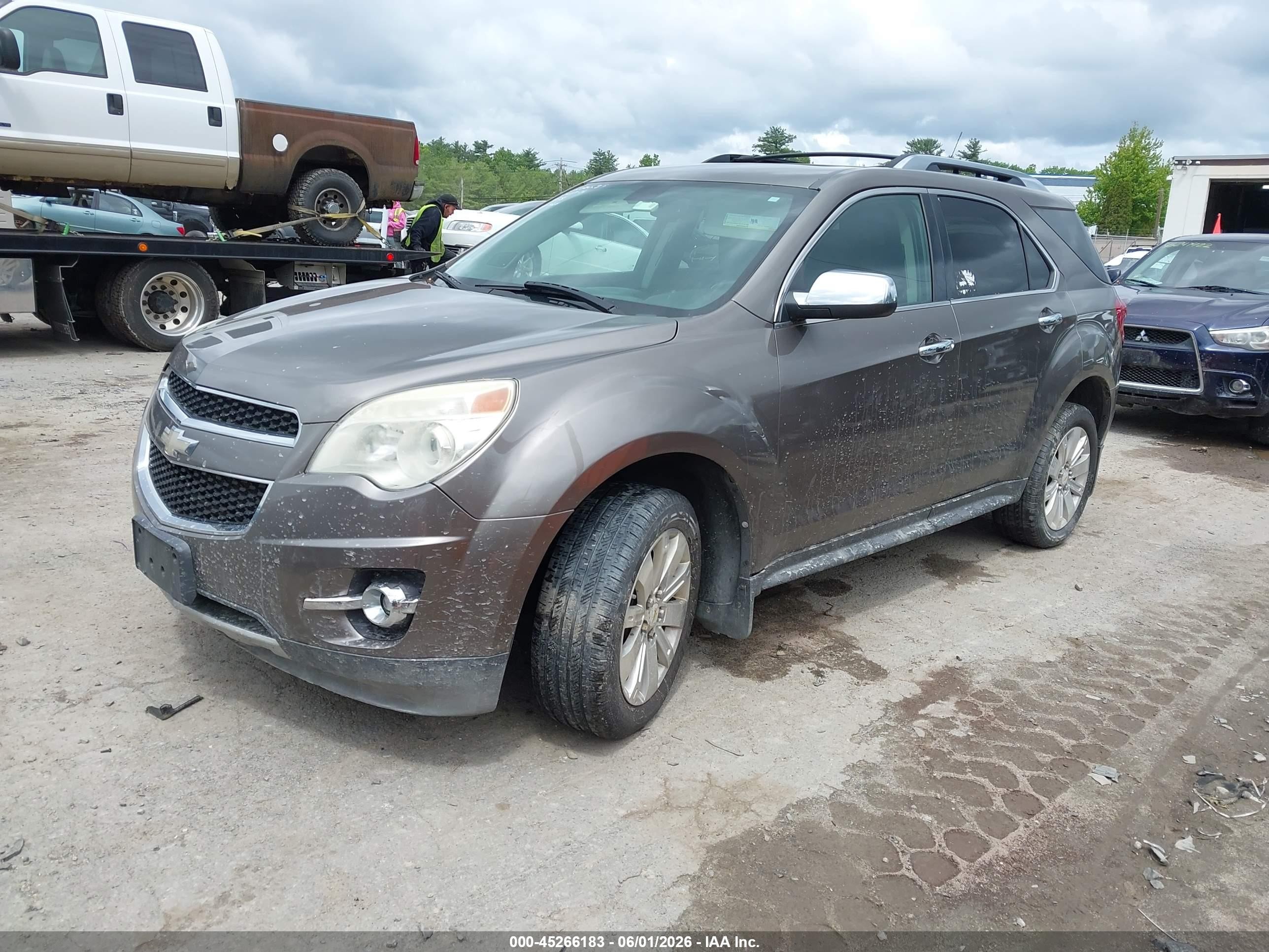 2011 Chevrolet Equinox Ltz Brown vin: 2CNFLGEC8B6235958