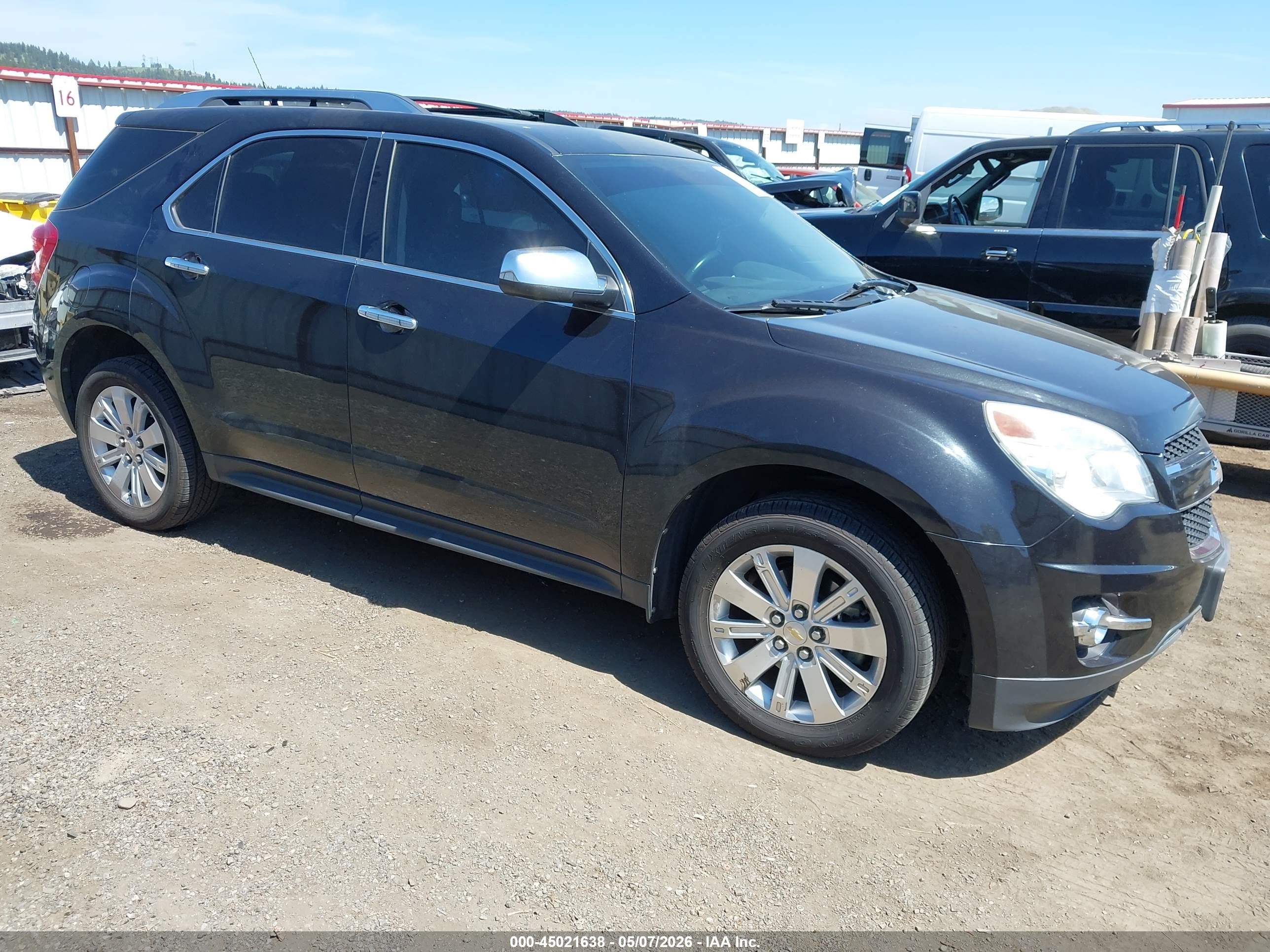 2010 Chevrolet Equinox Ltz Black vin: 2CNFLGEW0A6290574