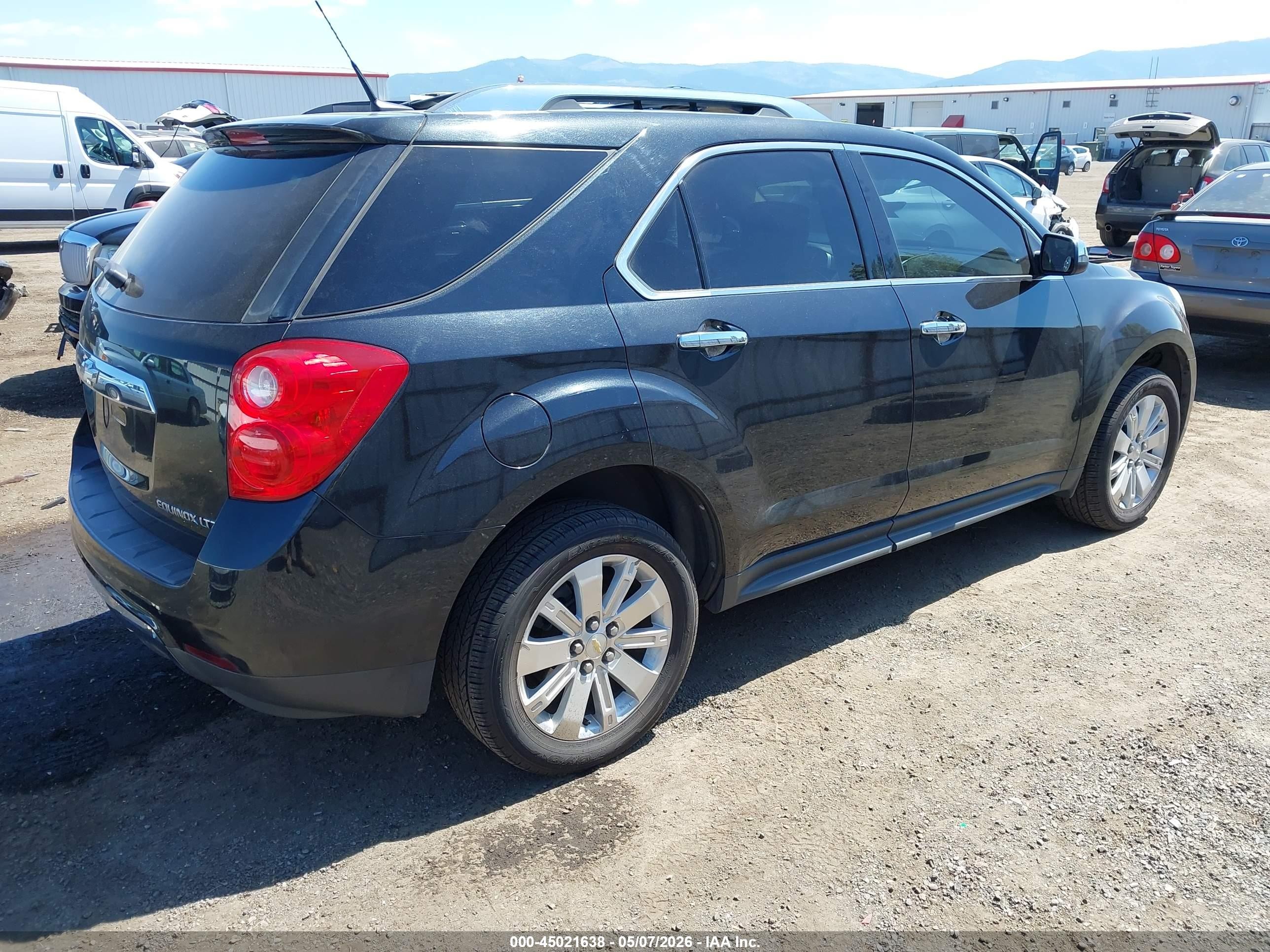 2010 Chevrolet Equinox Ltz Black vin: 2CNFLGEW0A6290574