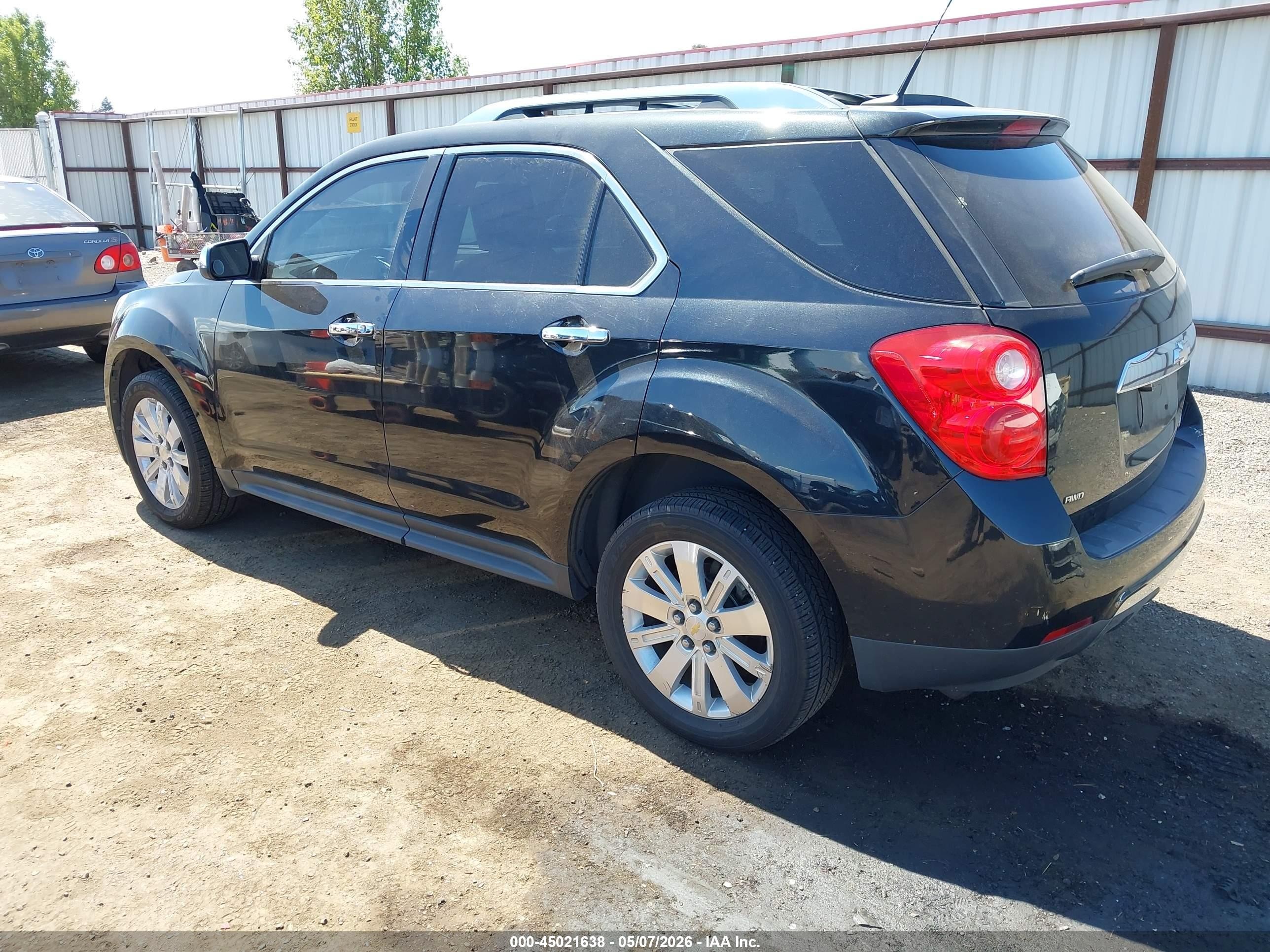 2010 Chevrolet Equinox Ltz Black vin: 2CNFLGEW0A6290574