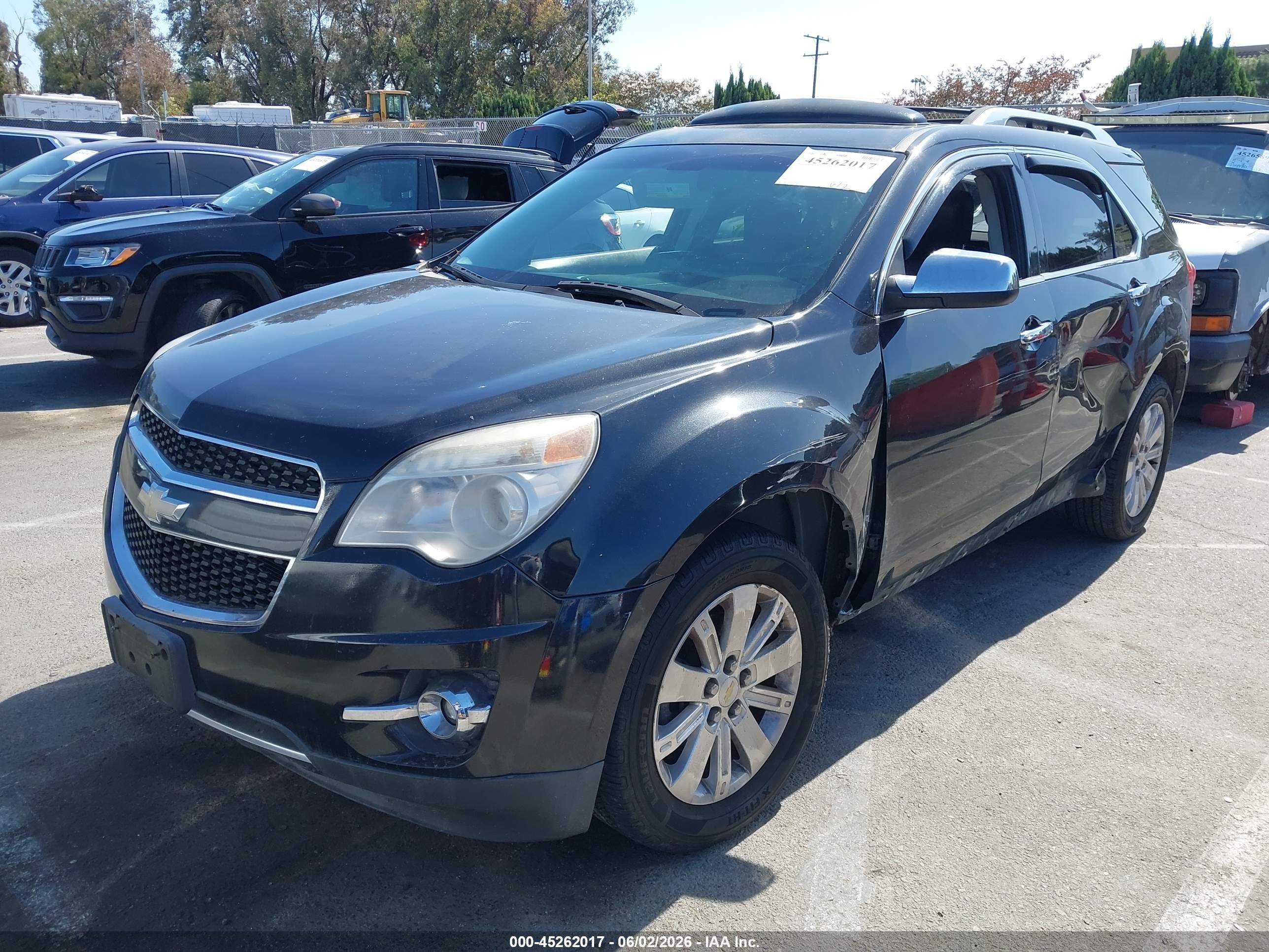 2010 Chevrolet Equinox Ltz Black vin: 2CNFLGEW0A6304571