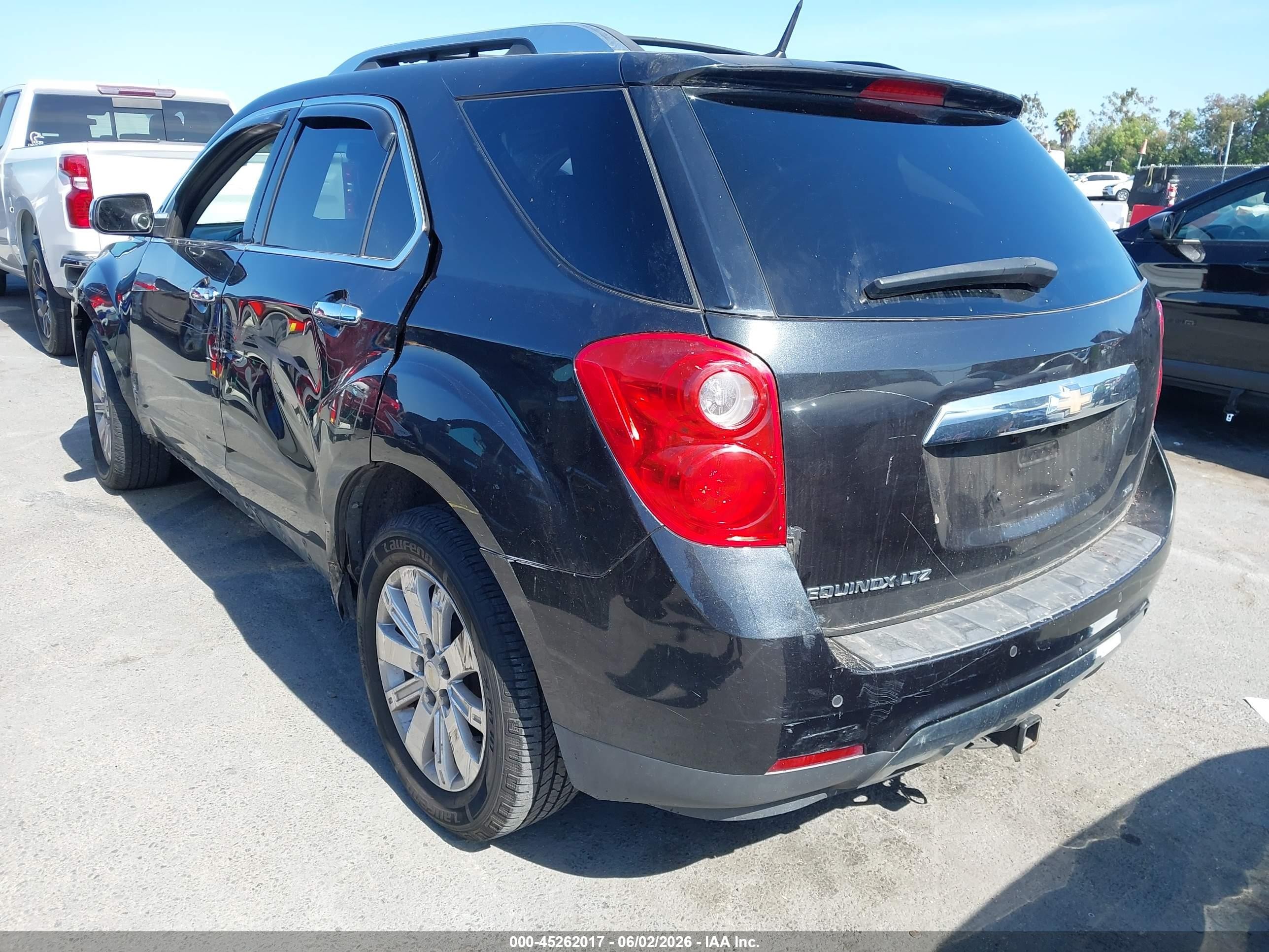 2010 Chevrolet Equinox Ltz Black vin: 2CNFLGEW0A6304571