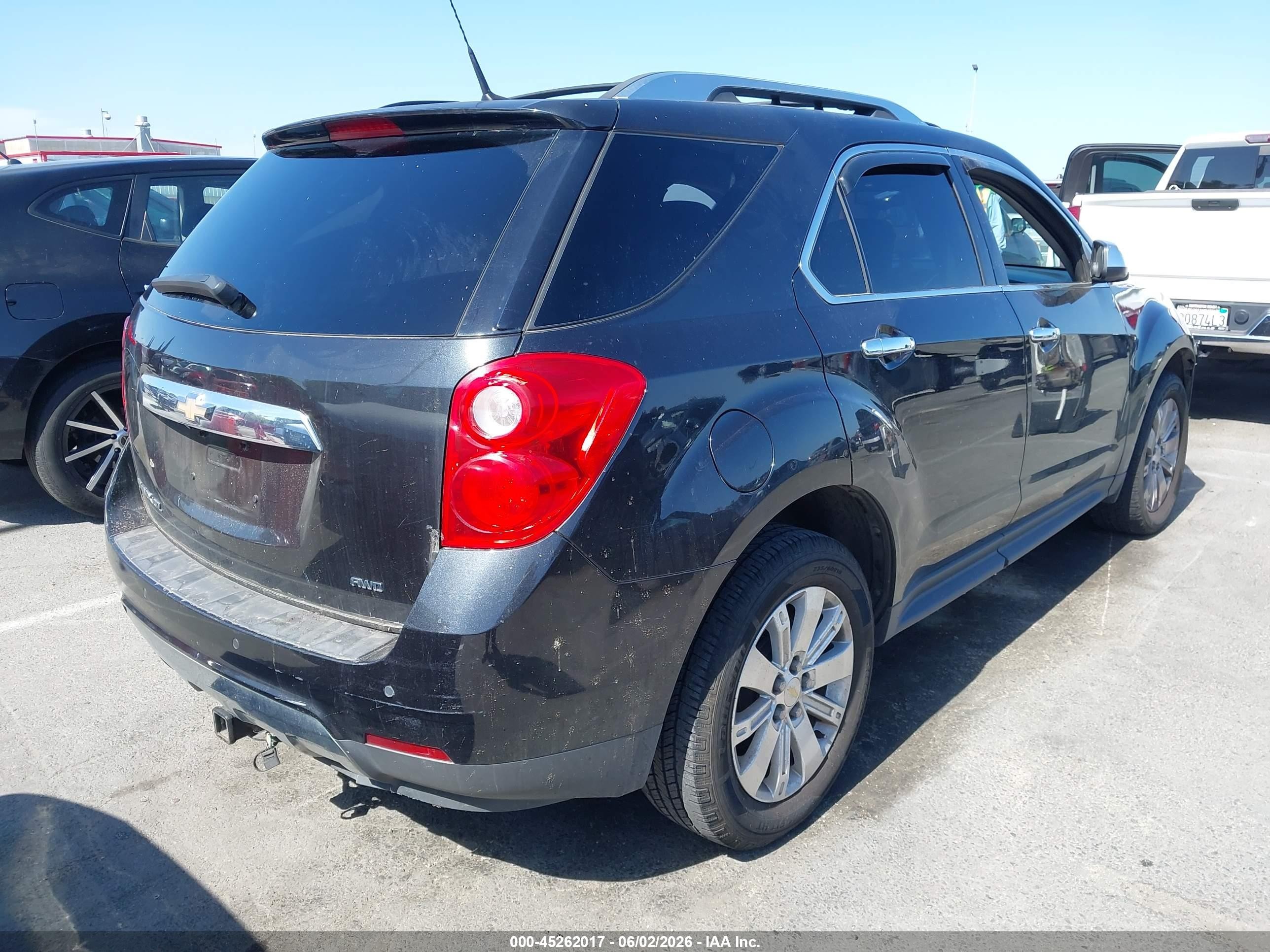 2010 Chevrolet Equinox Ltz Black vin: 2CNFLGEW0A6304571