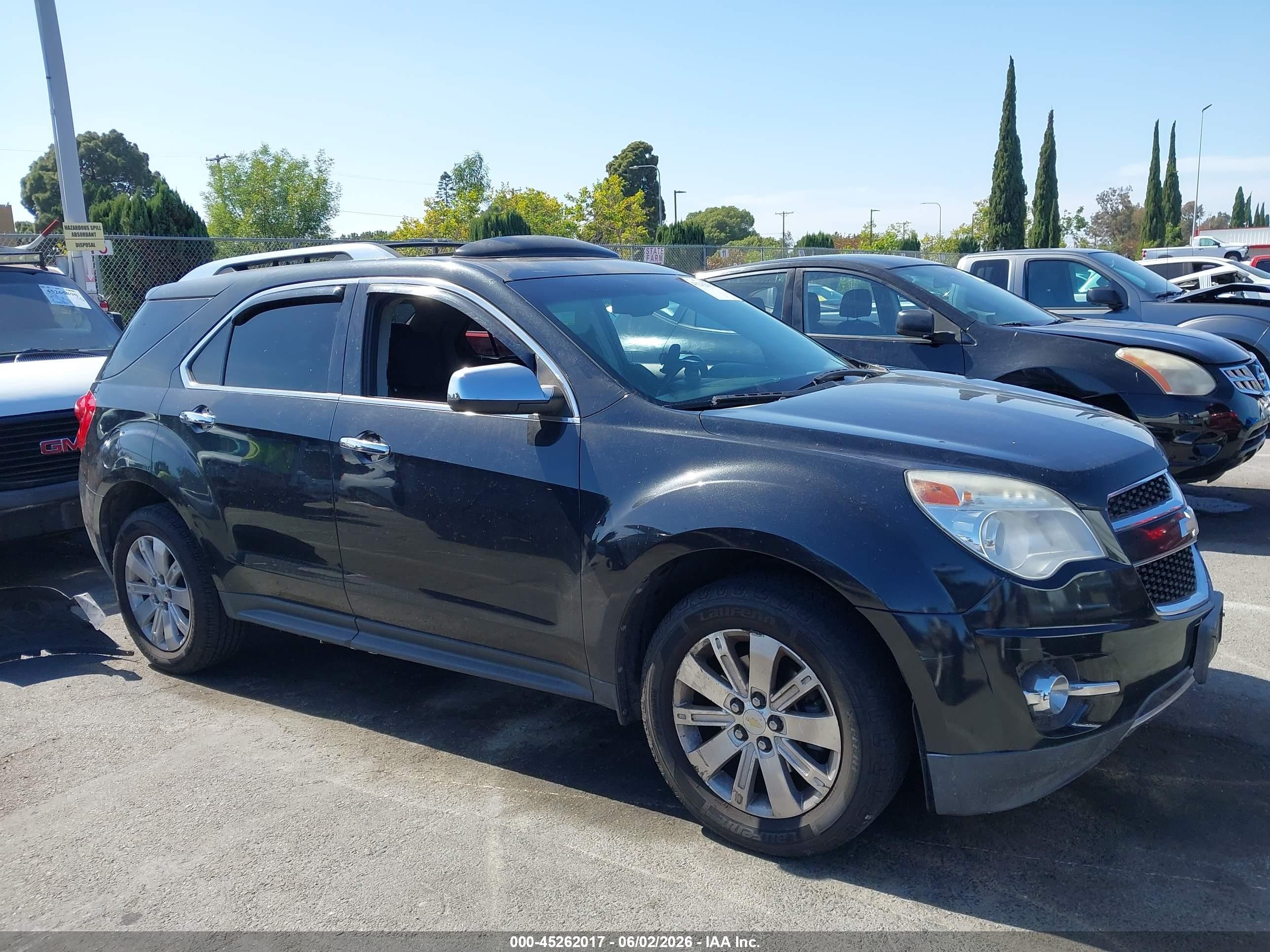 2010 Chevrolet Equinox Ltz Black vin: 2CNFLGEW0A6304571