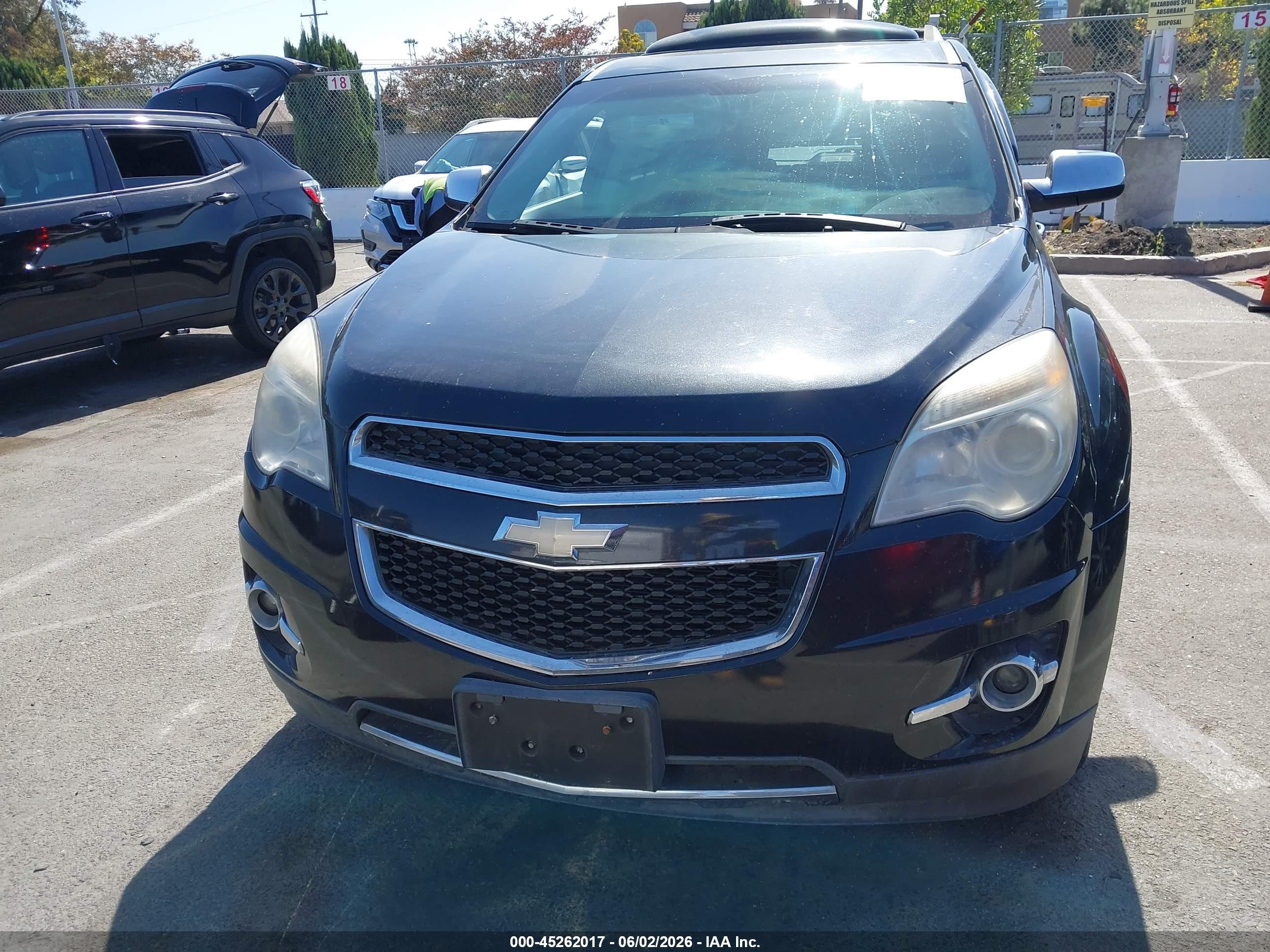 2010 Chevrolet Equinox Ltz Black vin: 2CNFLGEW0A6304571