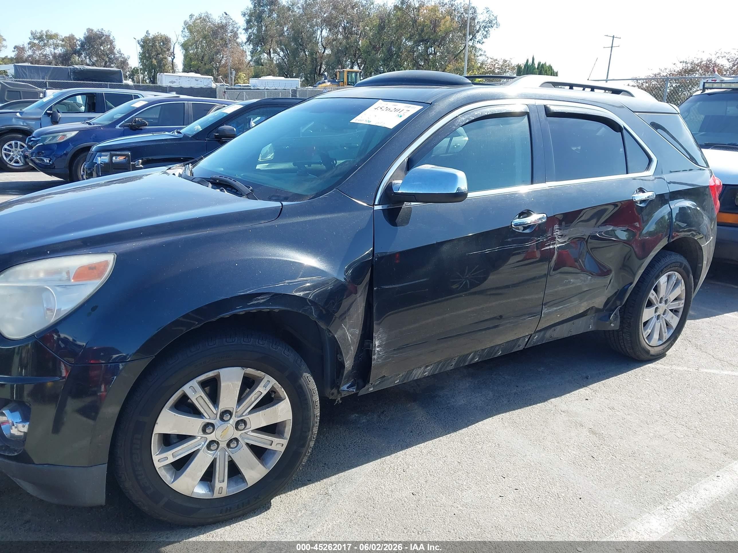 2010 Chevrolet Equinox Ltz Black vin: 2CNFLGEW0A6304571