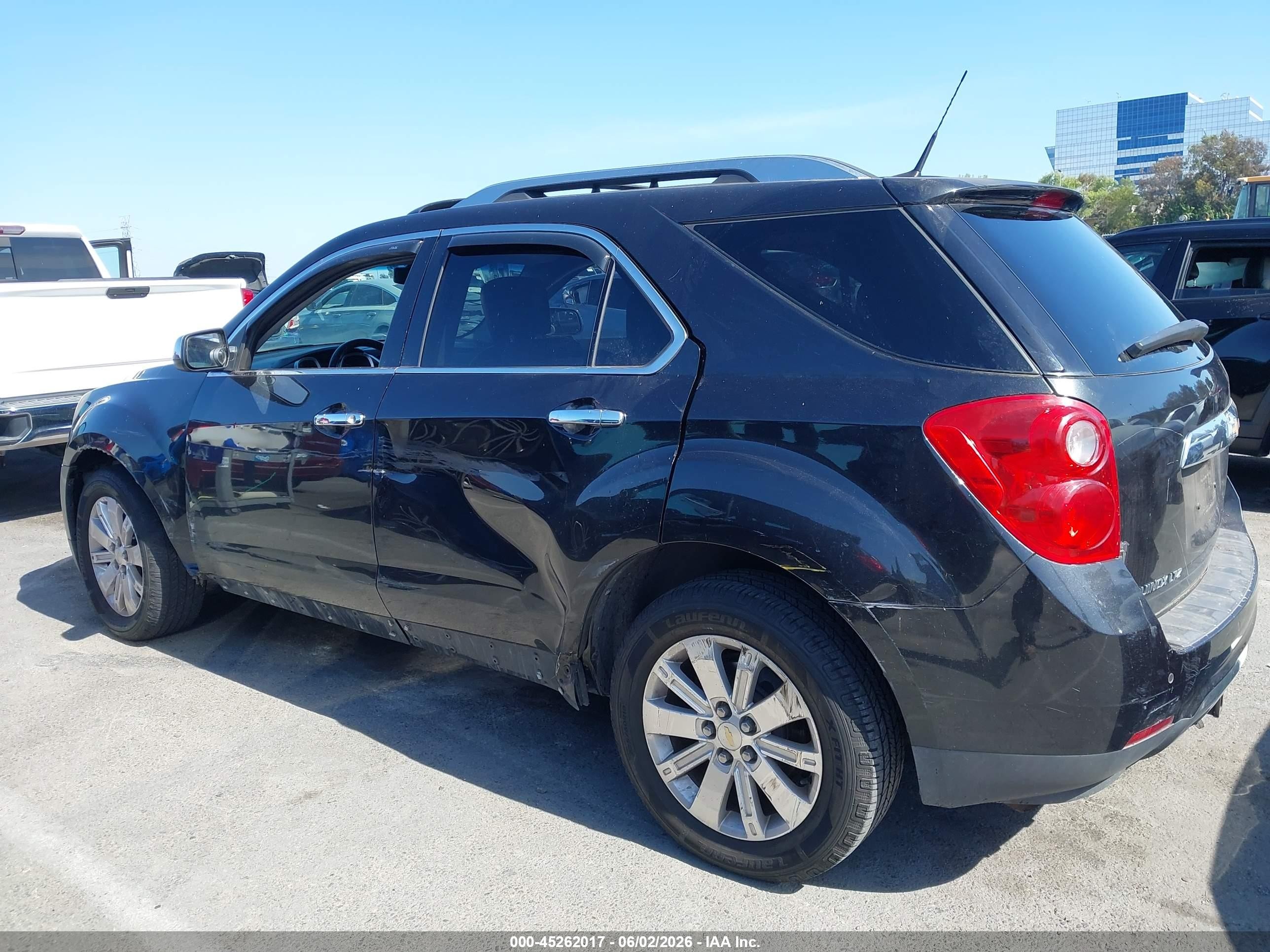 2010 Chevrolet Equinox Ltz Black vin: 2CNFLGEW0A6304571