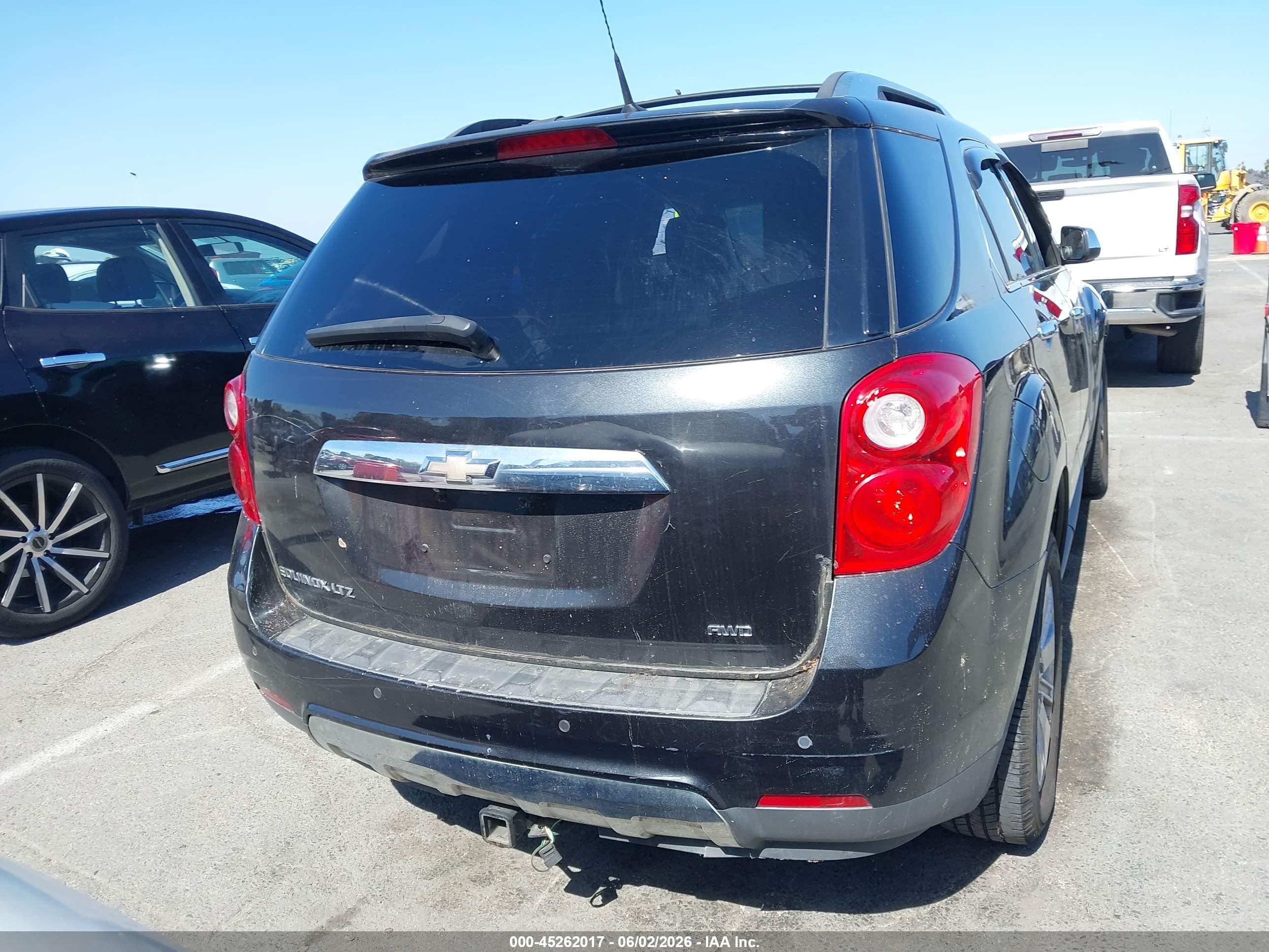 2010 Chevrolet Equinox Ltz Black vin: 2CNFLGEW0A6304571