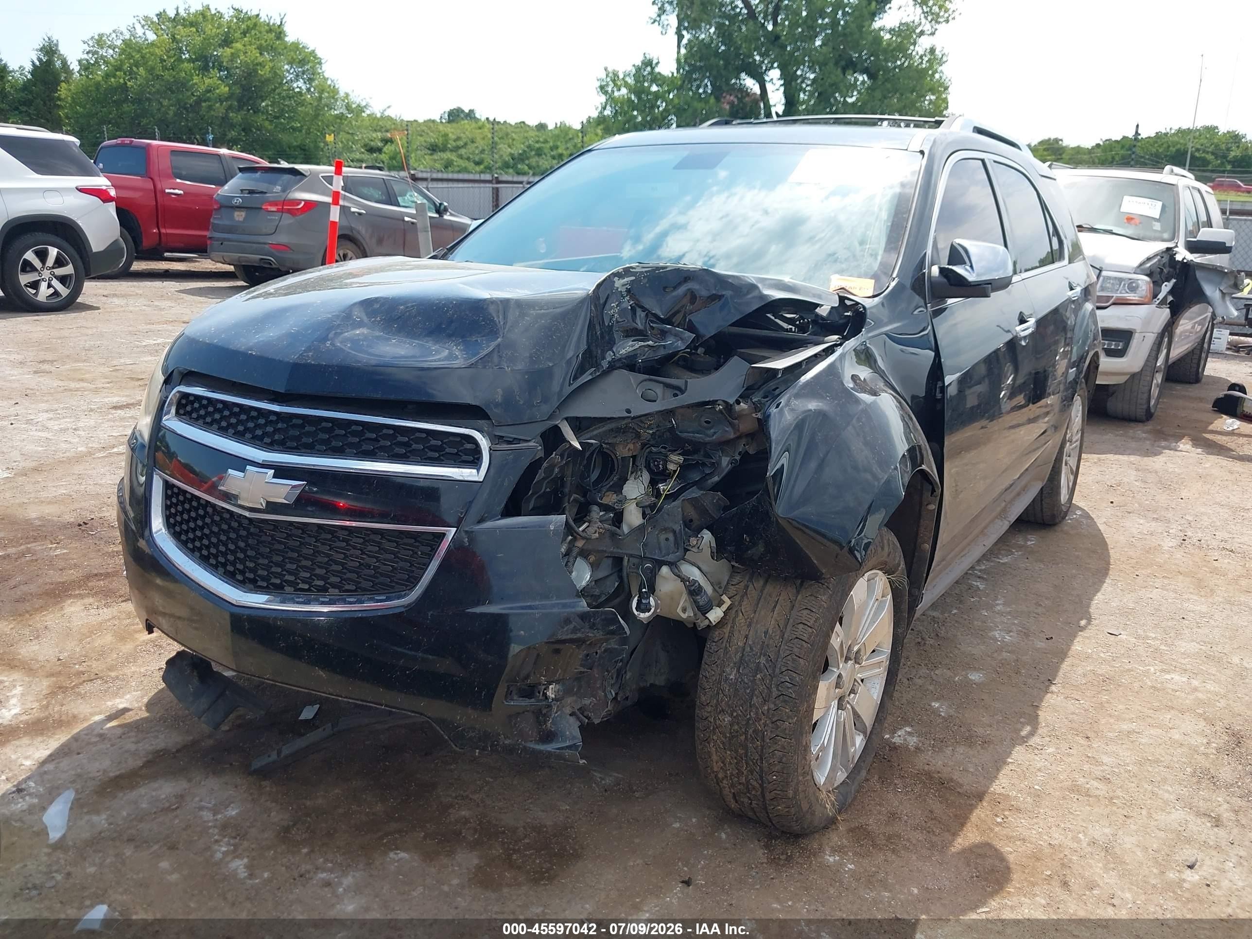 2010 Chevrolet Equinox Ltz Черный vin: 2CNFLGEW6A6296122