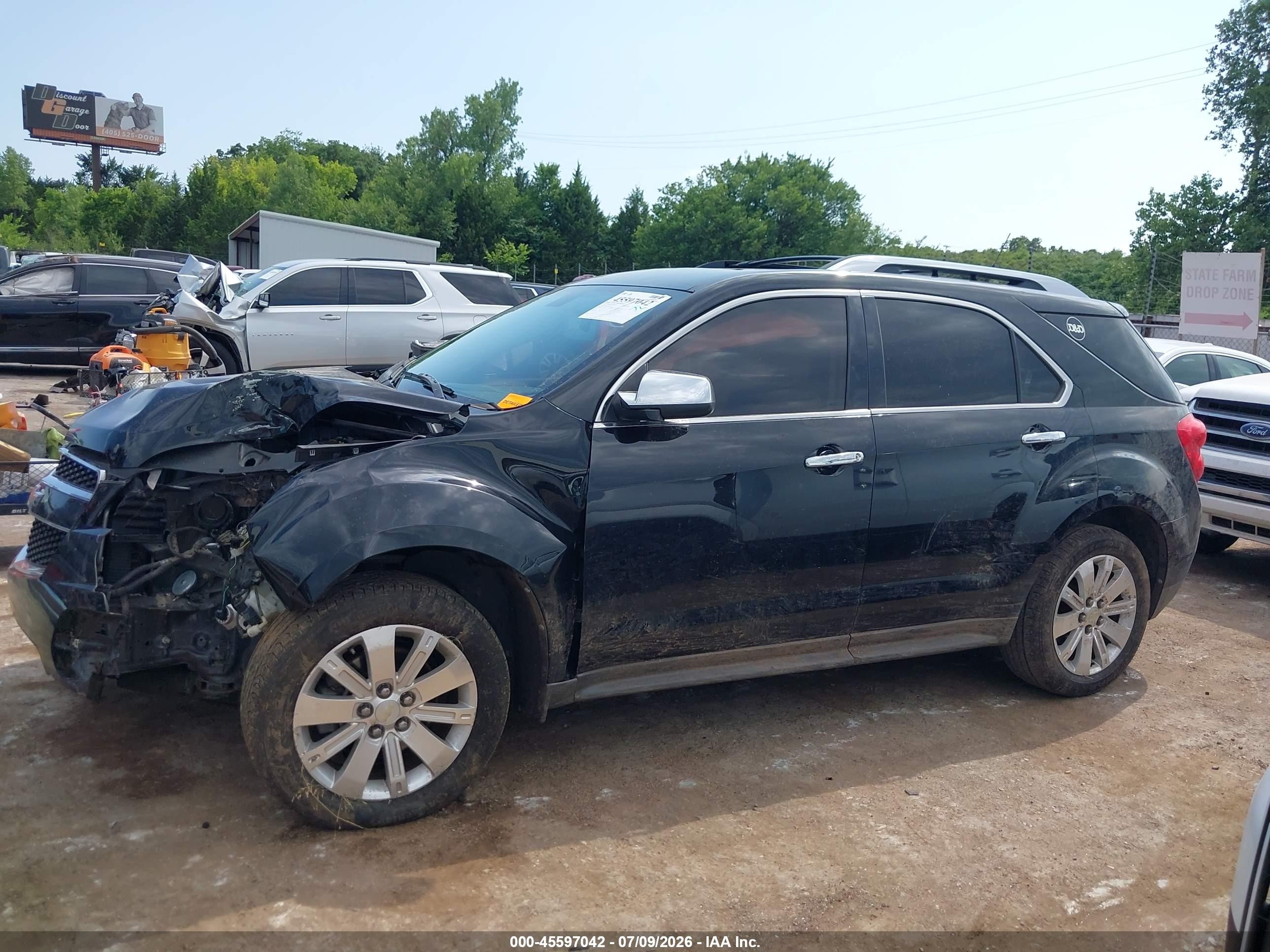 2010 Chevrolet Equinox Ltz Черный vin: 2CNFLGEW6A6296122