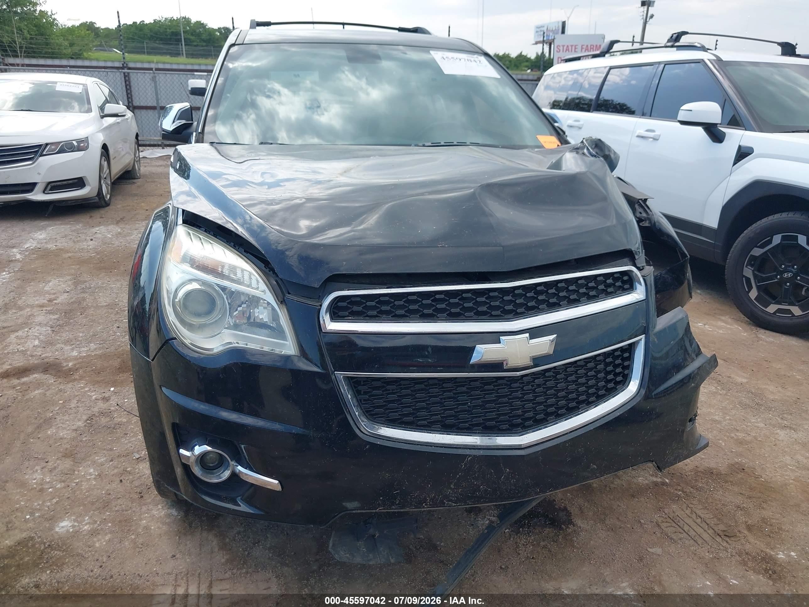 2010 Chevrolet Equinox Ltz Черный vin: 2CNFLGEW6A6296122