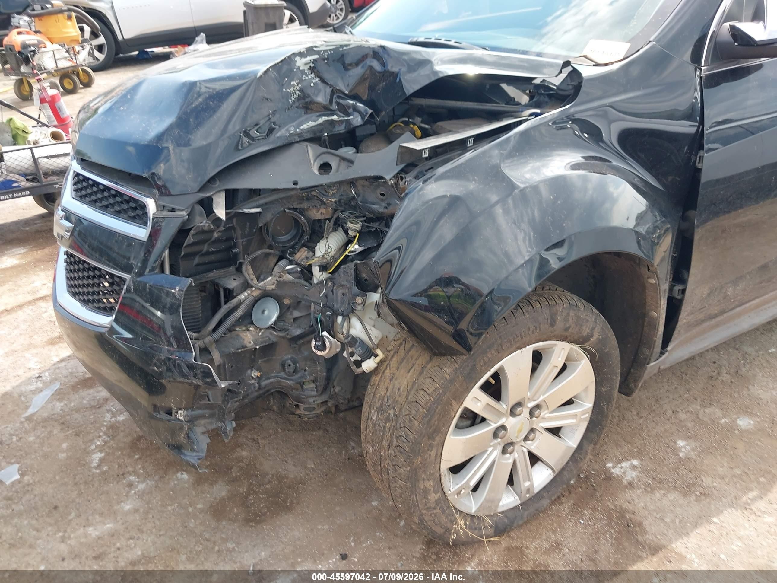 2010 Chevrolet Equinox Ltz Черный vin: 2CNFLGEW6A6296122